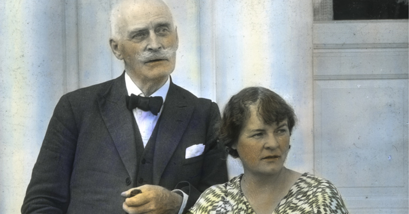 Bilde av Knut og Maria Hamsun