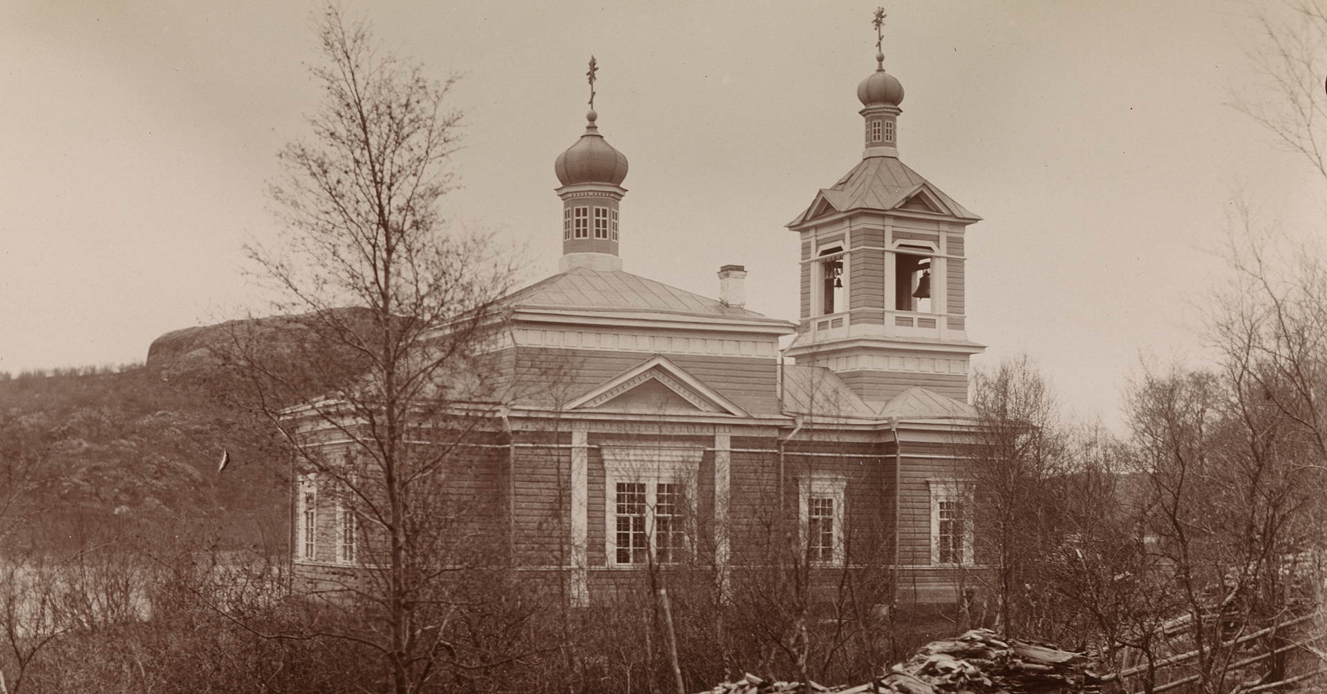 Bilde av det ortodokse kapellet i Boris Gleb