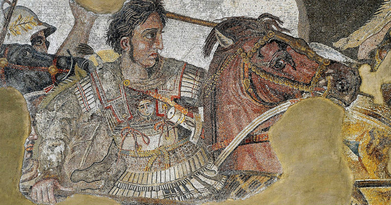 Mosaikk av Alexander den store