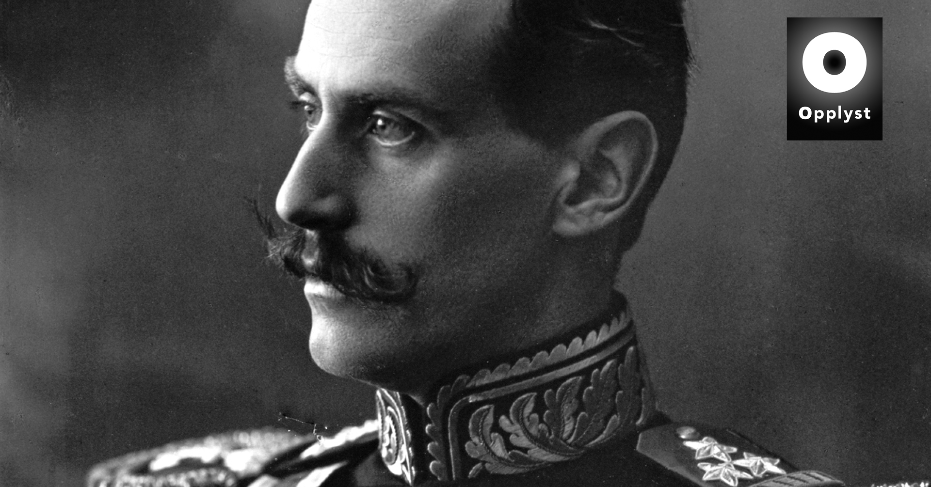 Foto av kong Haakon VII