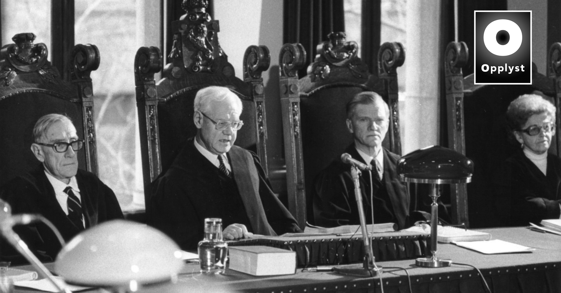 Foto av Høyesterett i 1982