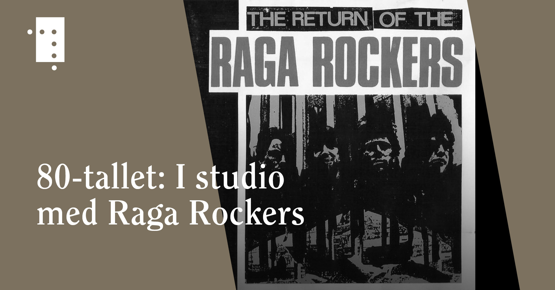 Platecover The return of the Raga Rockers, utgitt i 1983