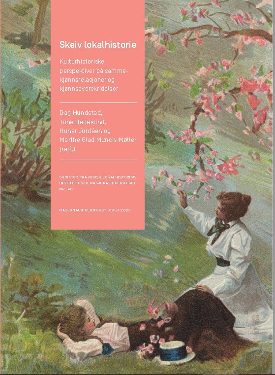 Omslagsbilde: Romantisk motiv med kvinner. Ukjent kunstner, utgitt av A. Holberg riksen på kristiania Lithographiske aktiebolag. 