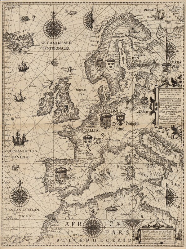 Europakart, 1596