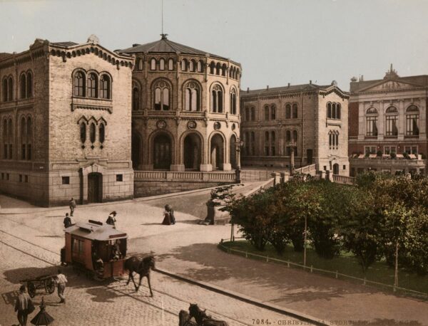 Stortinget, ca. 1890–1900