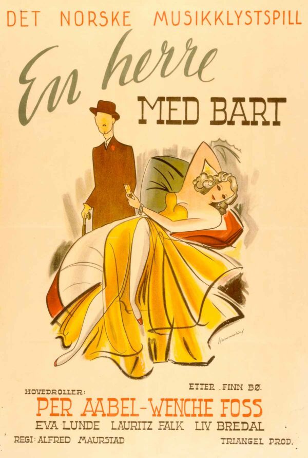 En herre med bart (1942)