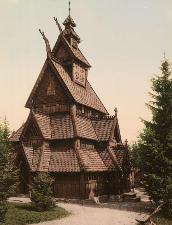Gol stavkirke, ca. 1890–1900