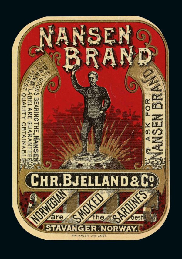 Norsk sardinetikett, 1896