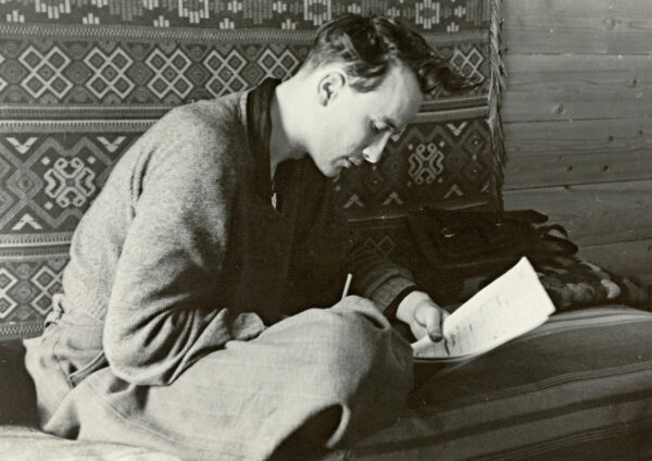 André Bjerke, ca. 1954