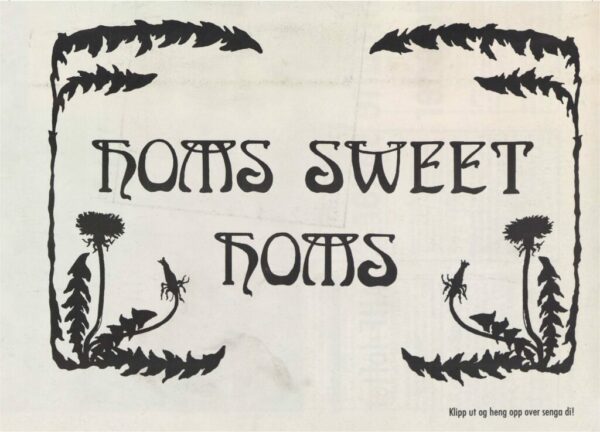 Løvetann: Homs sweet homs