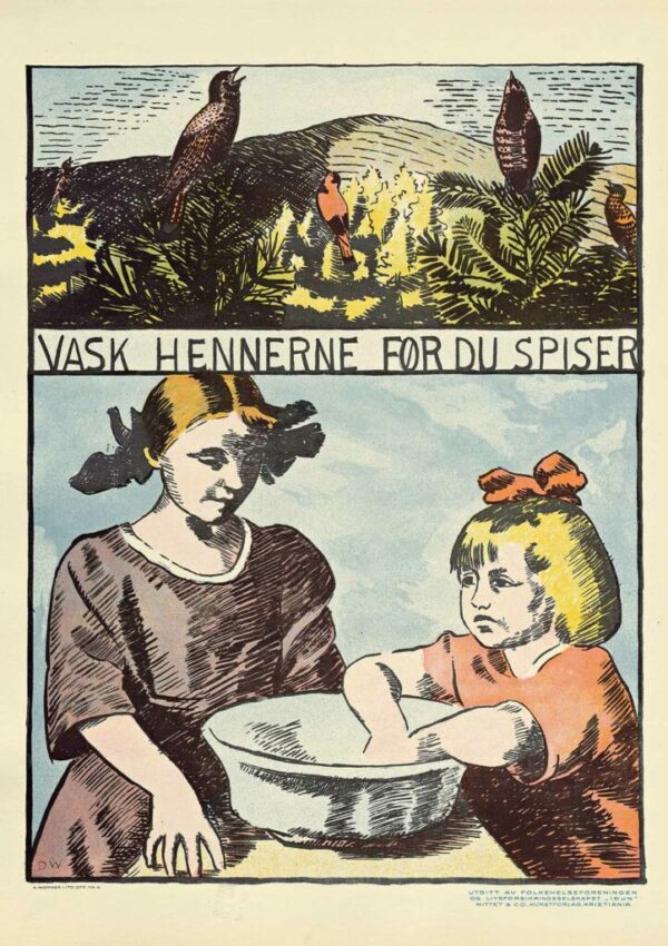 «Vask hennerne før du spiser»