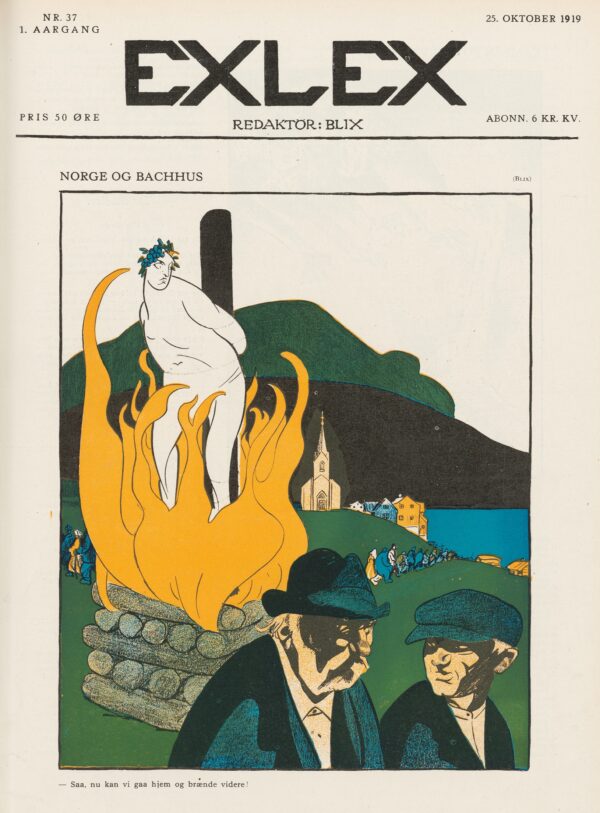 Norge og Bacchus. Ragnvald Blix i Exlex