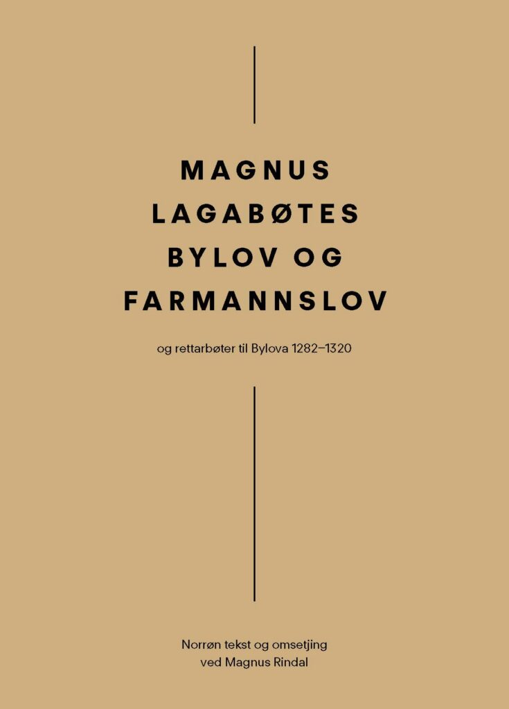 Magnus Lagabøtes bylov og farmannslov