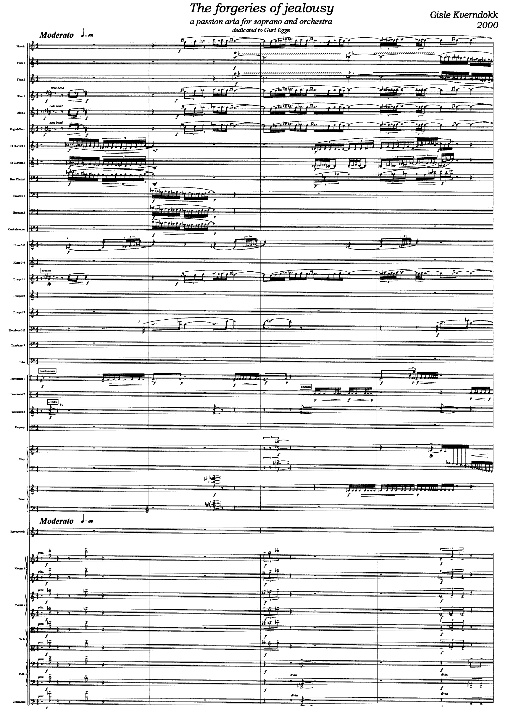 The Forgeries of Jealousy - A Passion Aria for Soprano and Orchestra - Bilde 5