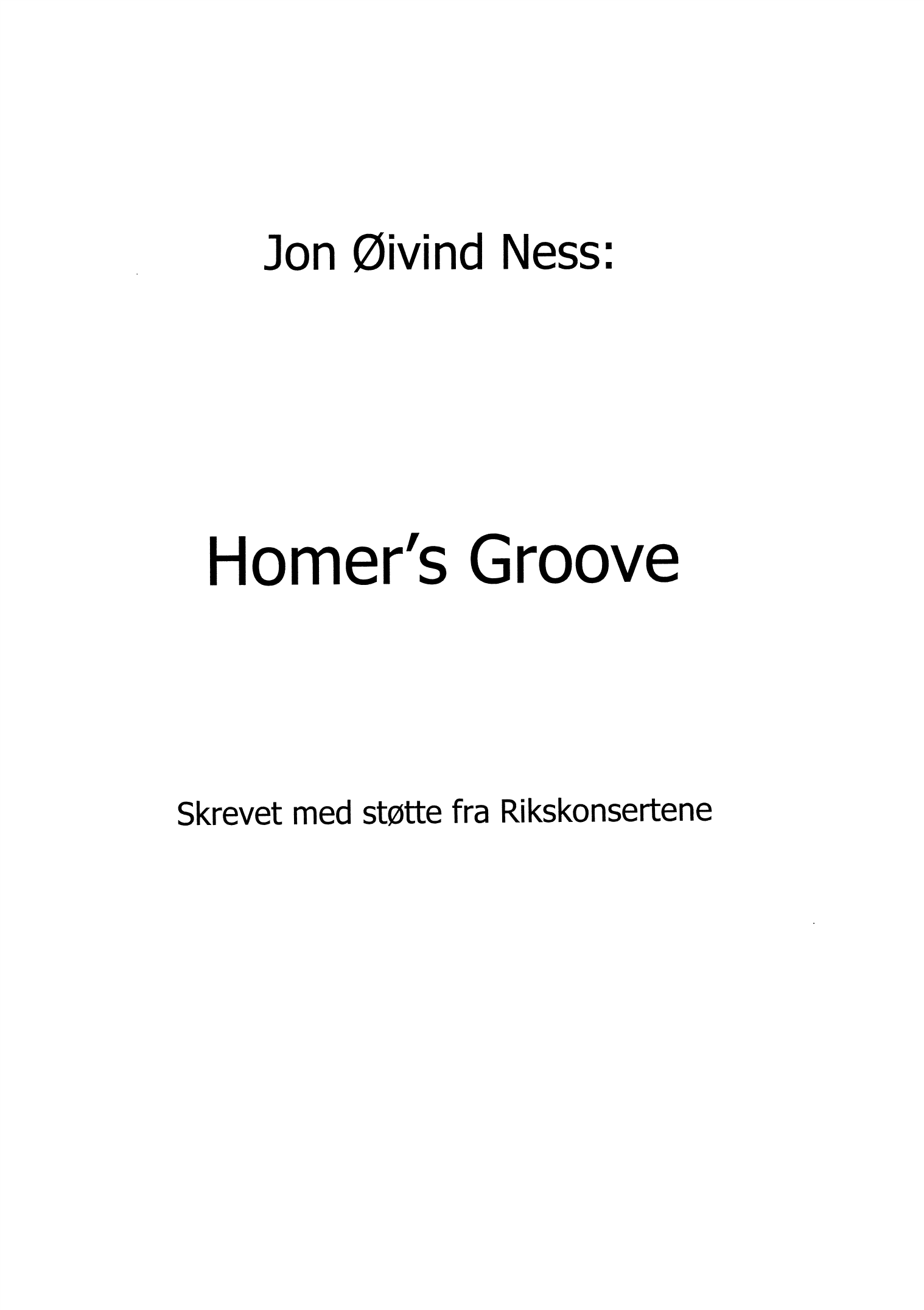 Homer's Groove