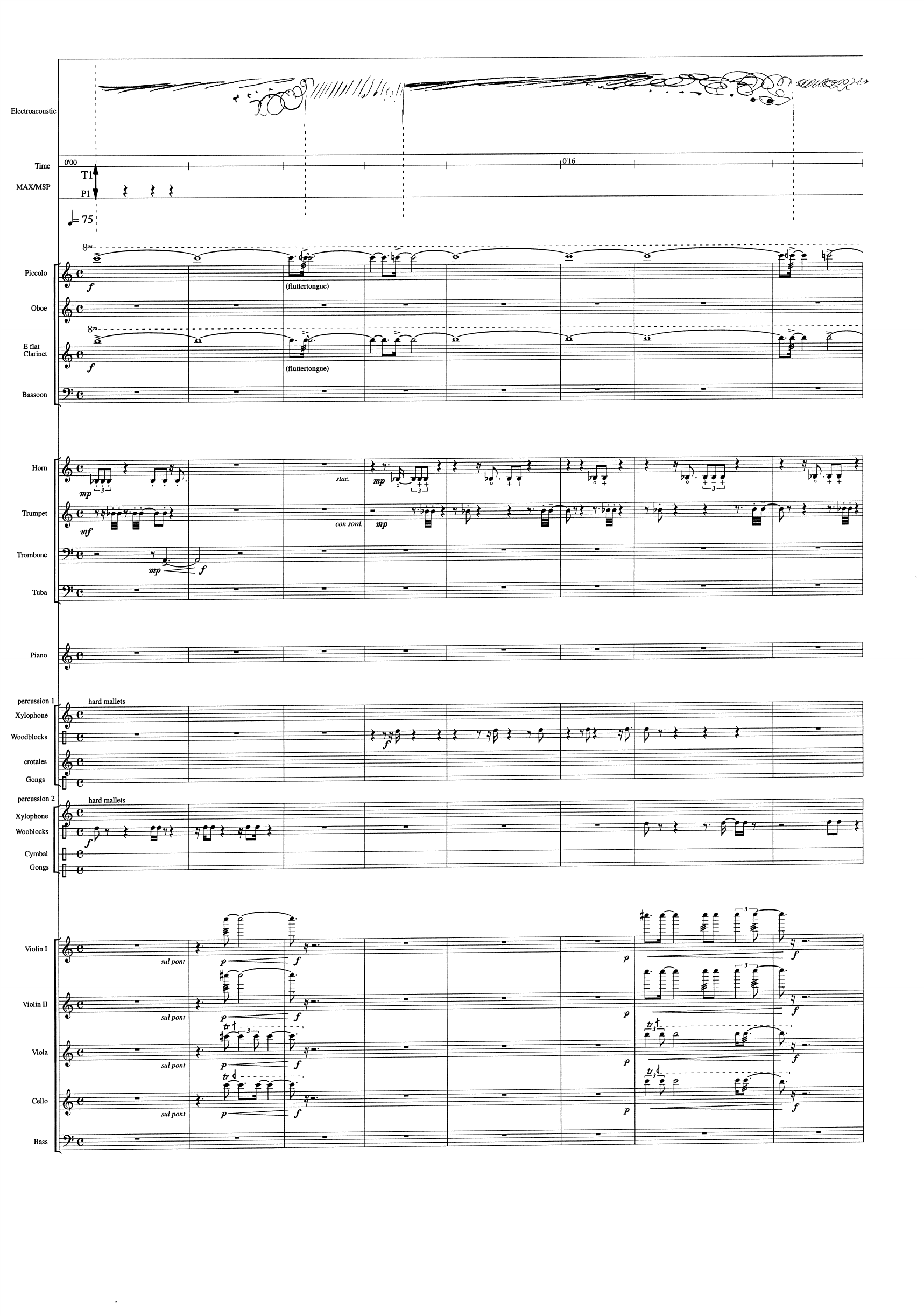 Circadian Cycles - For sinfonietta, electroacoustic sound and real-time signal processing - Image 9