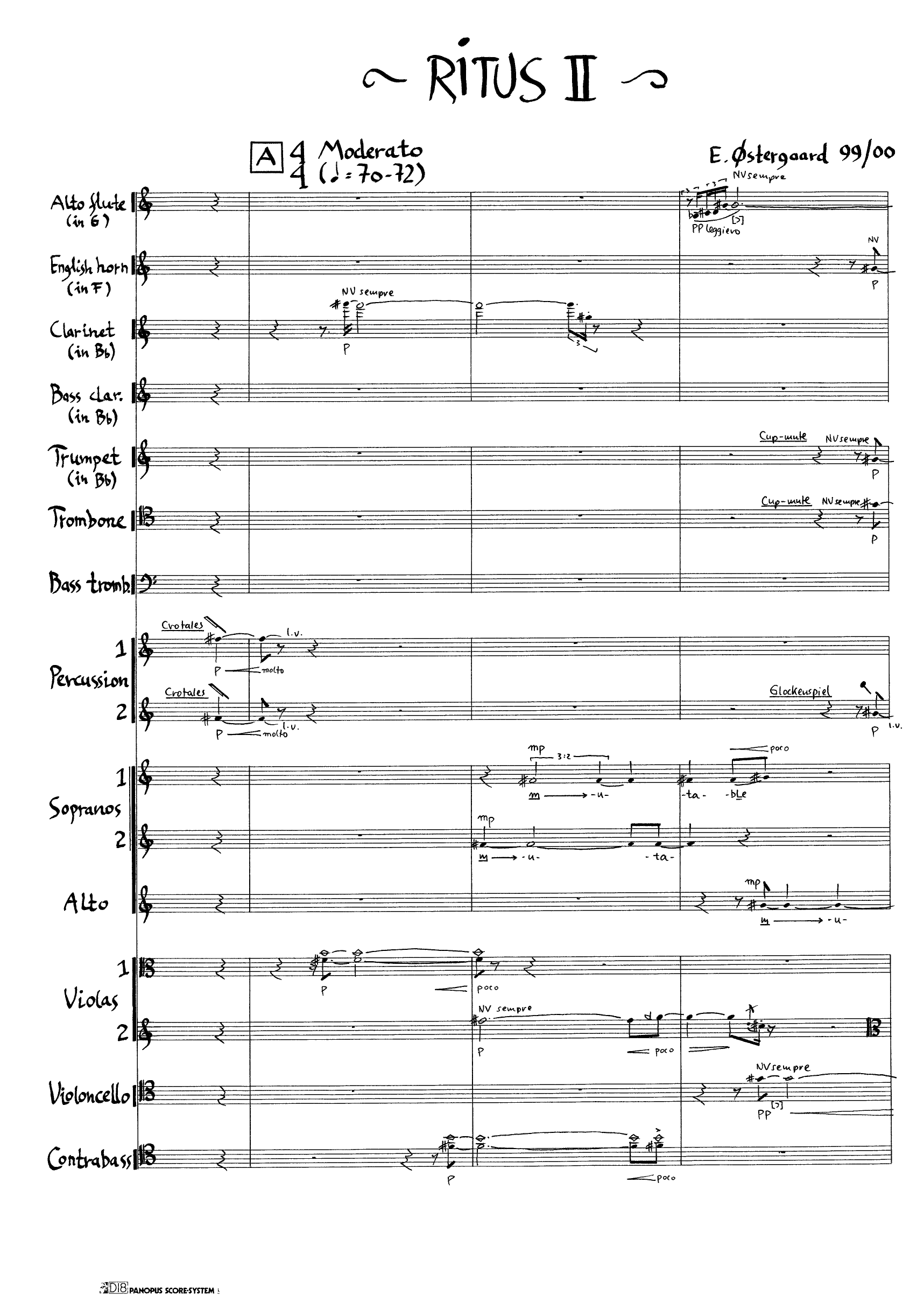 Ritus II - Music for 16 soloists - Image 7