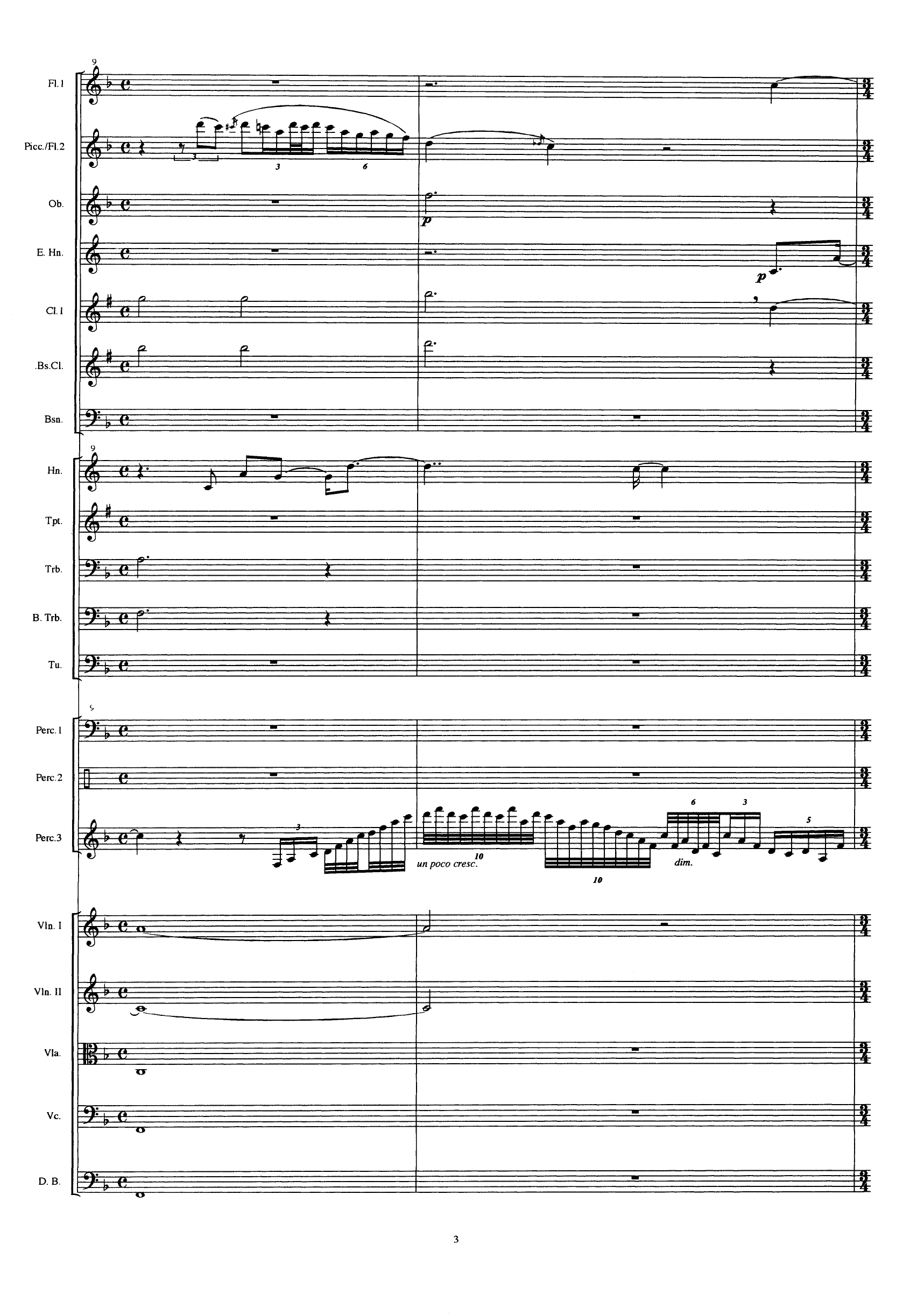 Lone Star Memories - For Symphony Orchestra - Bilde 5