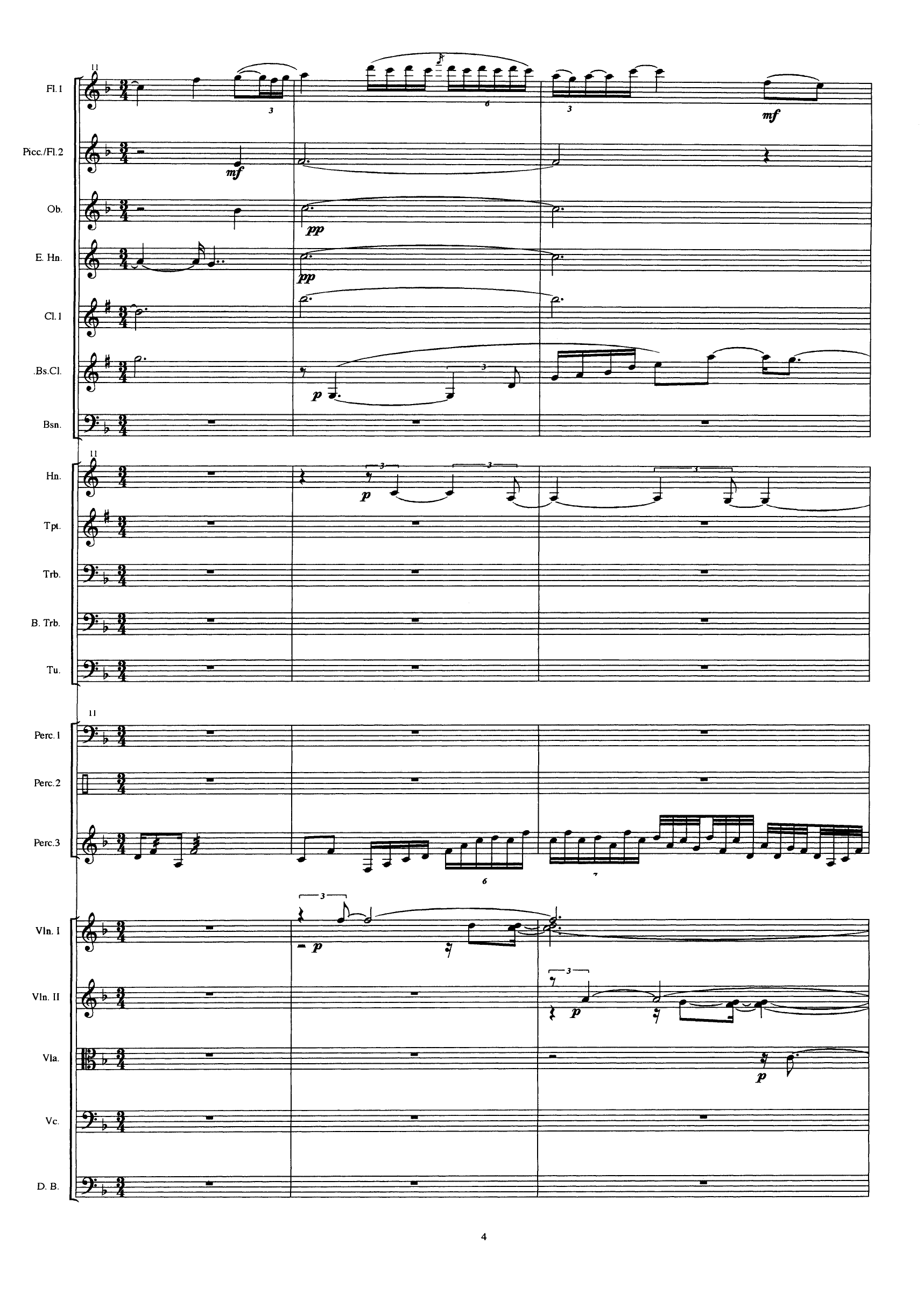 Lone Star Memories - For Symphony Orchestra - Bilde 6