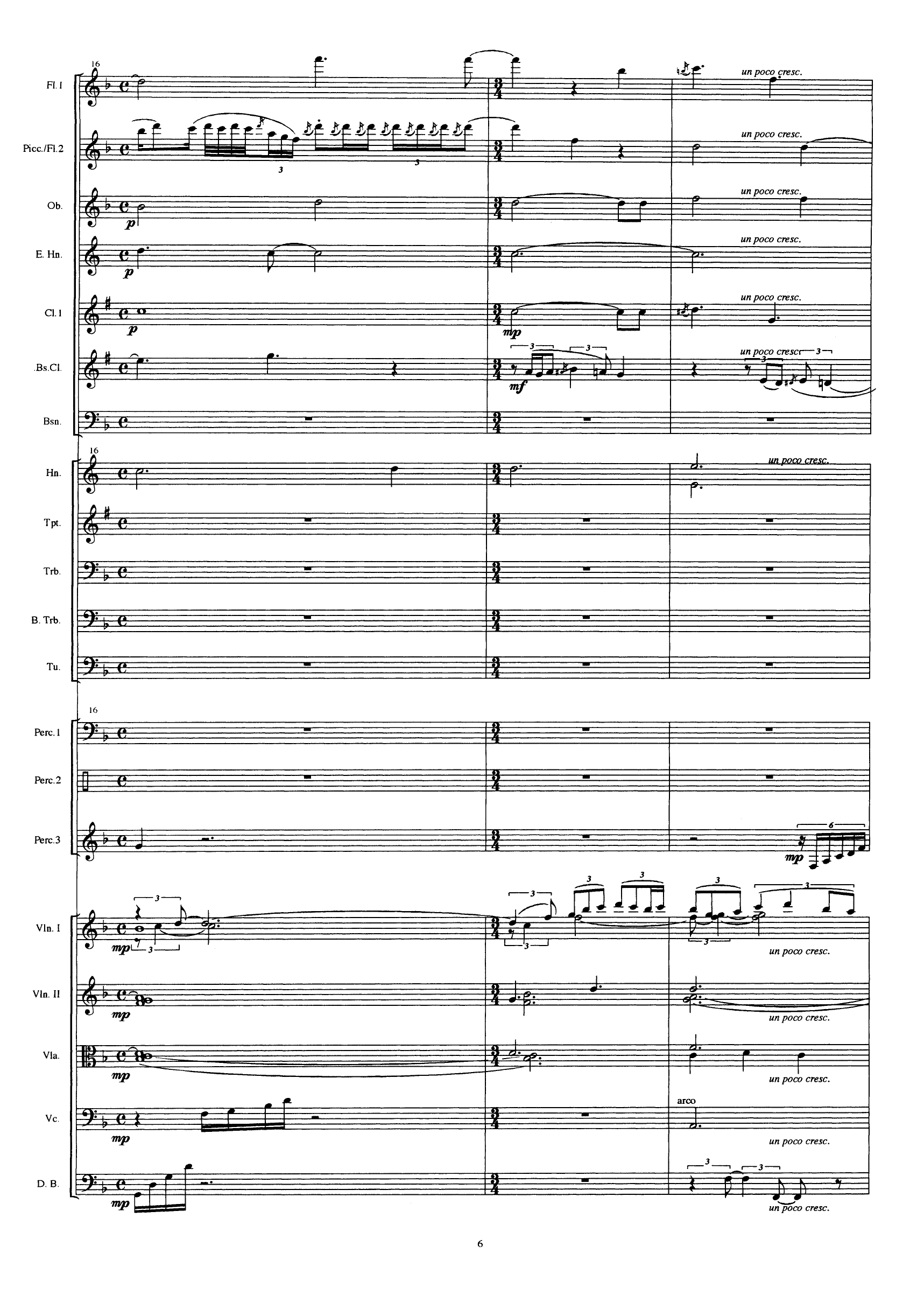 Lone Star Memories - For Symphony Orchestra - Bilde 8