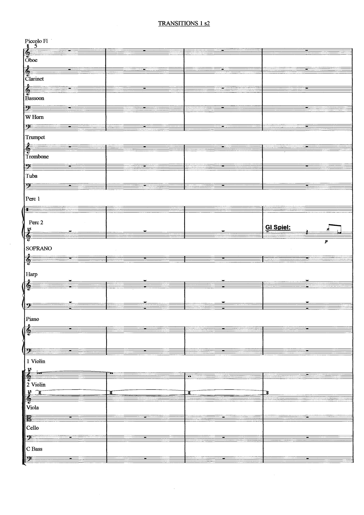 Transitions - Music for Sinfonietta with Soprano - Image 6