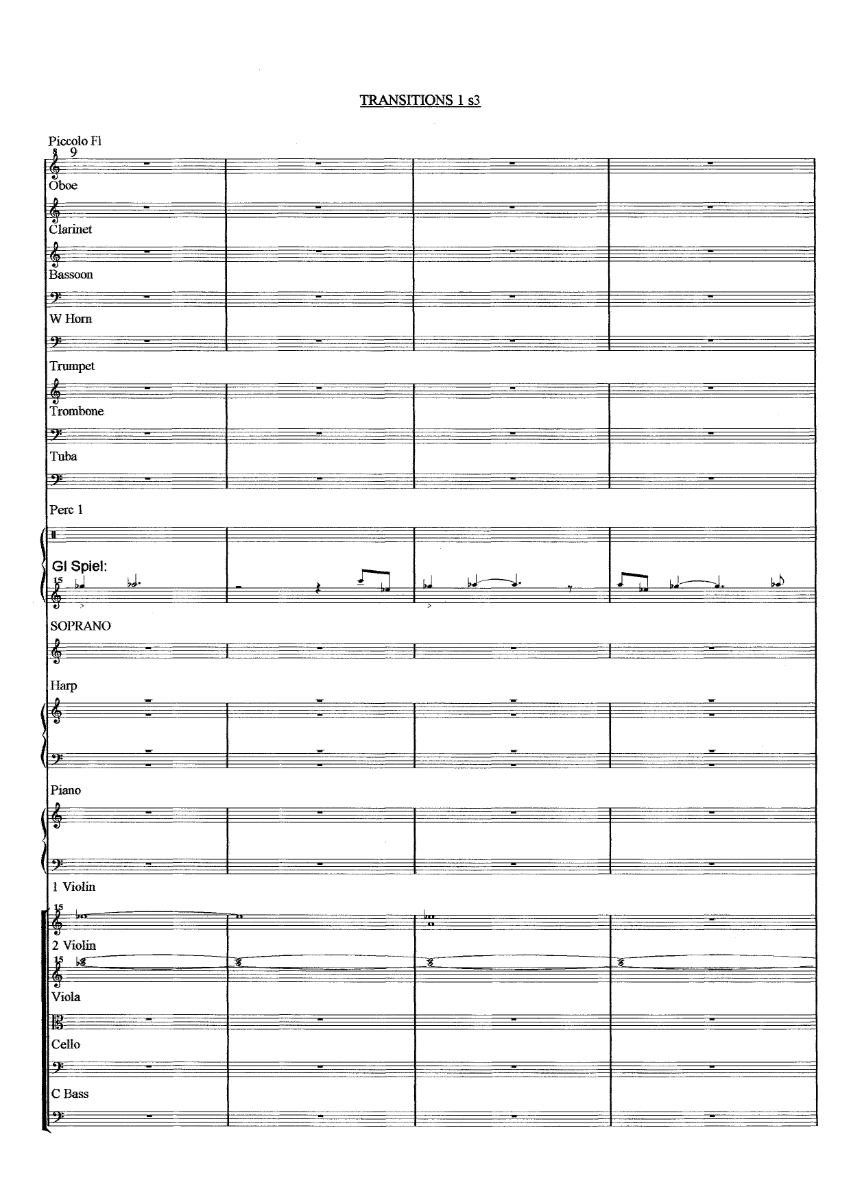 Transitions - Music for Sinfonietta with Soprano - Image 7