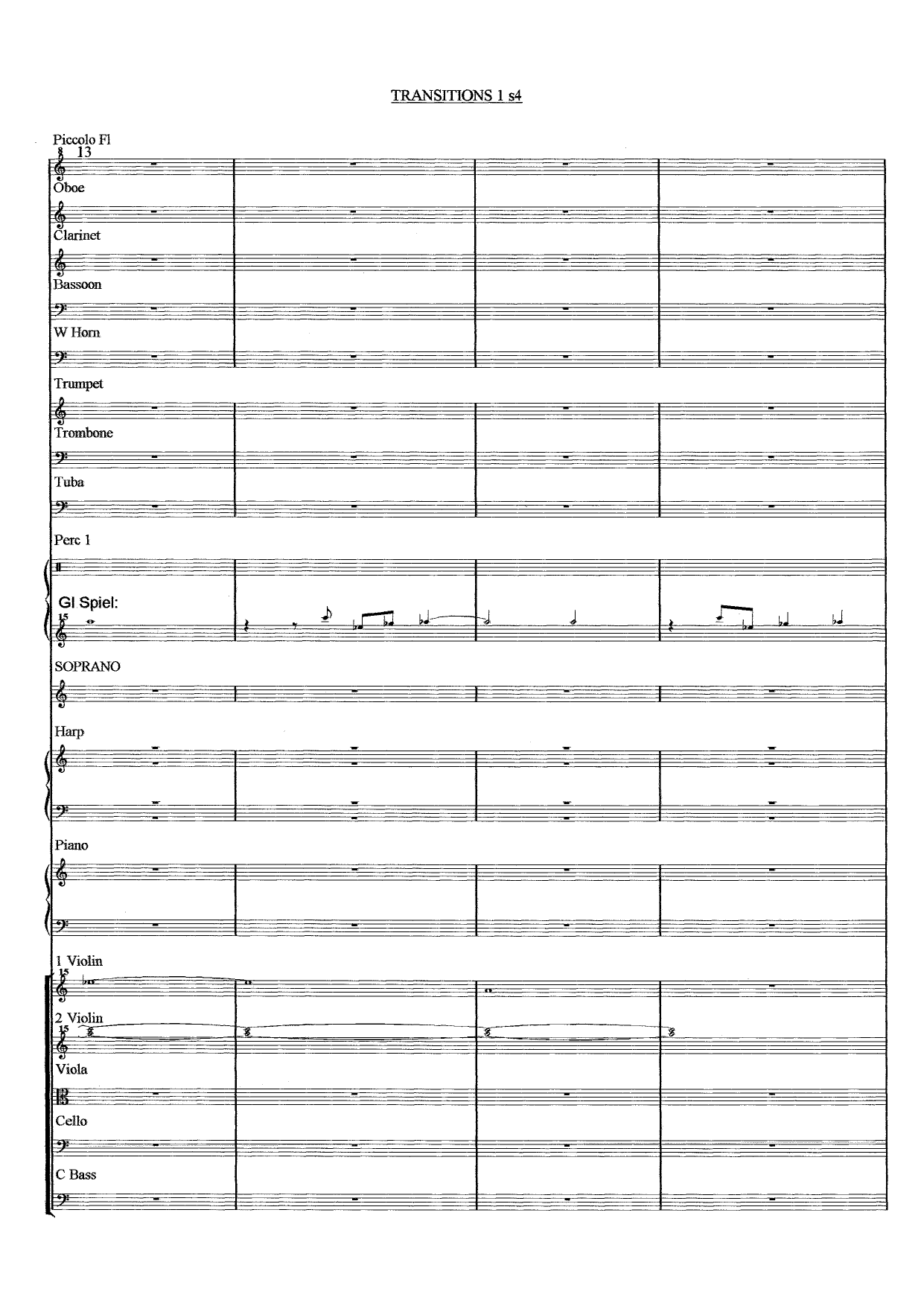 Transitions - Music for Sinfonietta with Soprano - Image 8