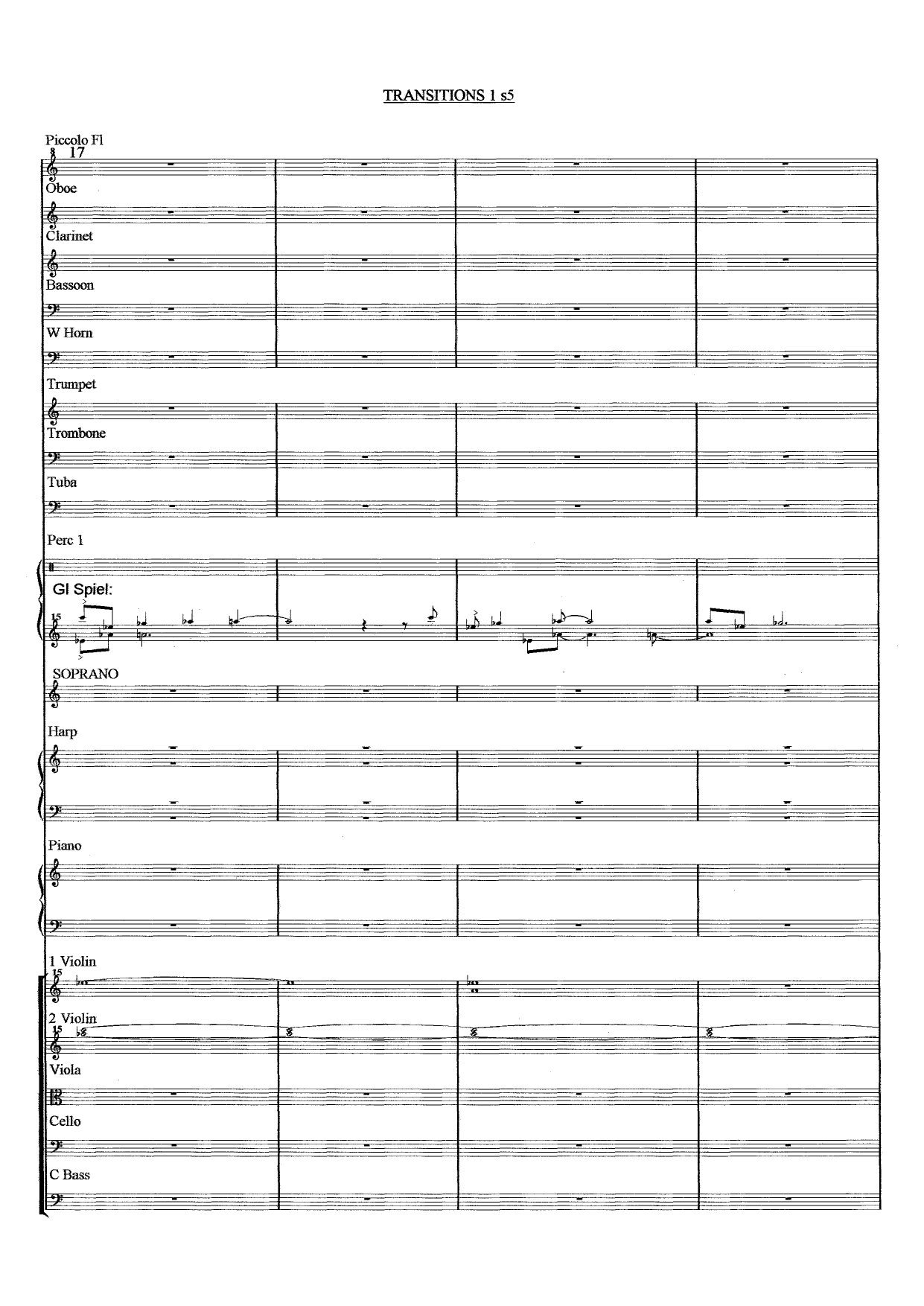 Transitions - Music for Sinfonietta with Soprano - Image 9