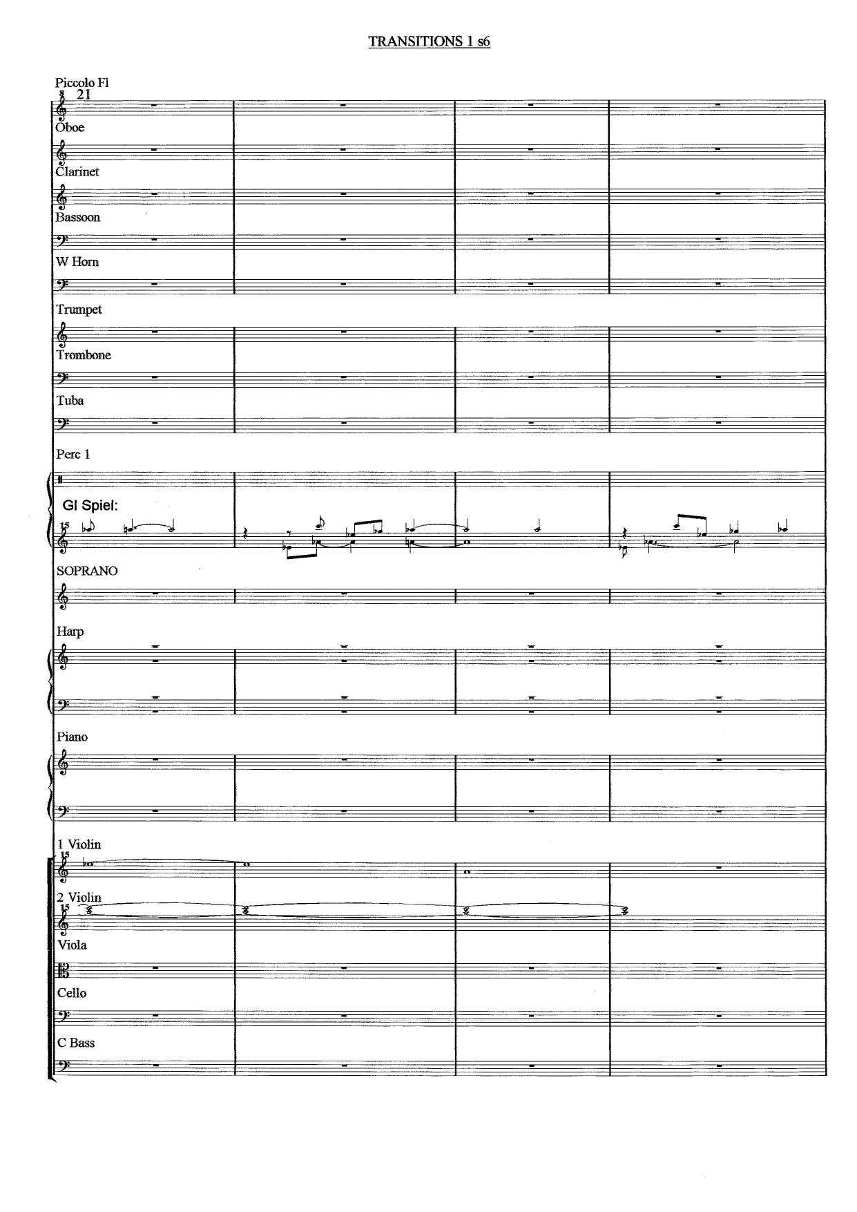 Transitions - Music for Sinfonietta with Soprano - Image 10