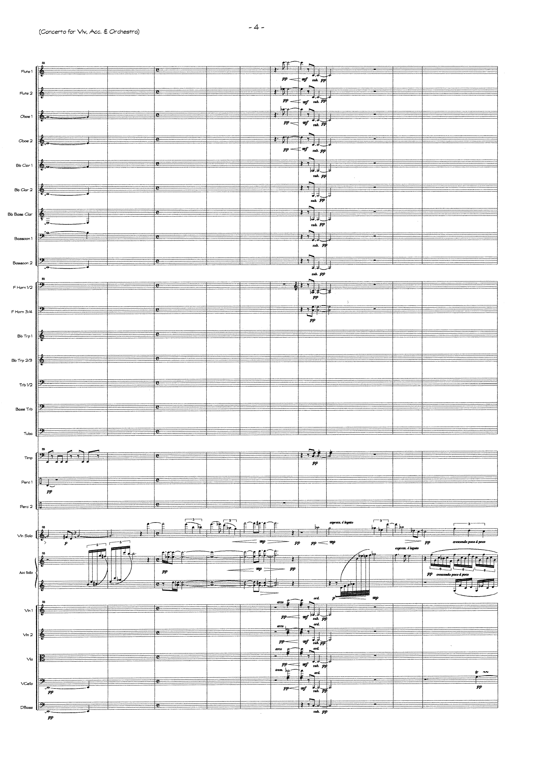 Concerto for Violin, Accordeon & Orchestra - Bilde 6