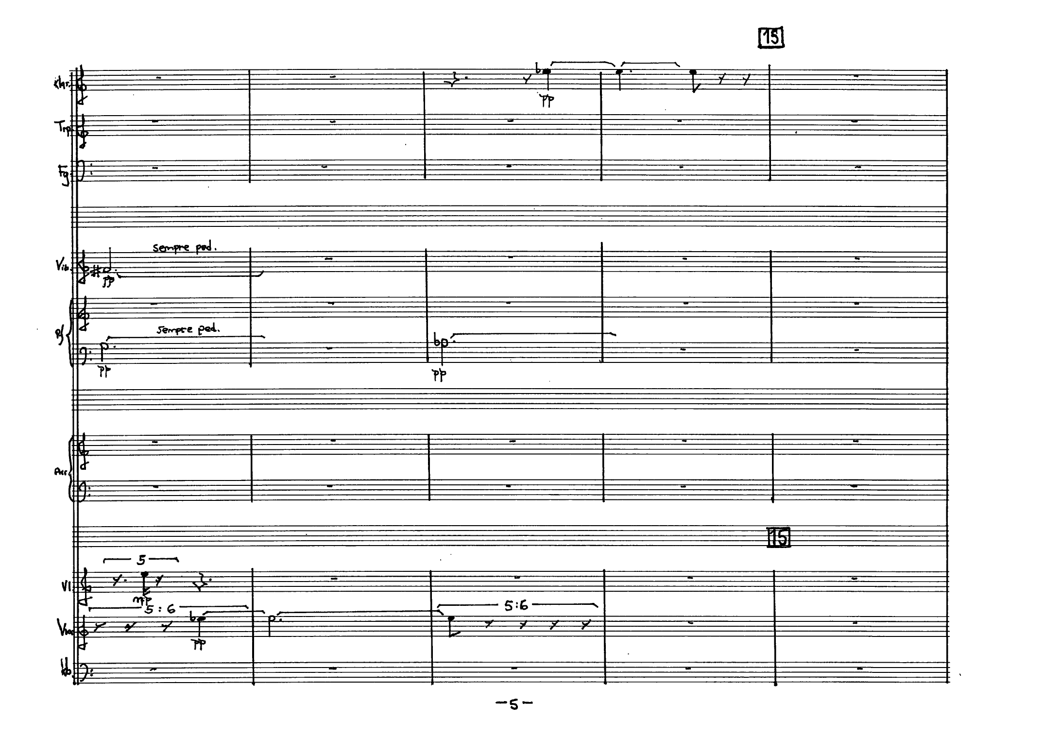 Dør - Concerto for Accordeon and 8 instruments - Image 5