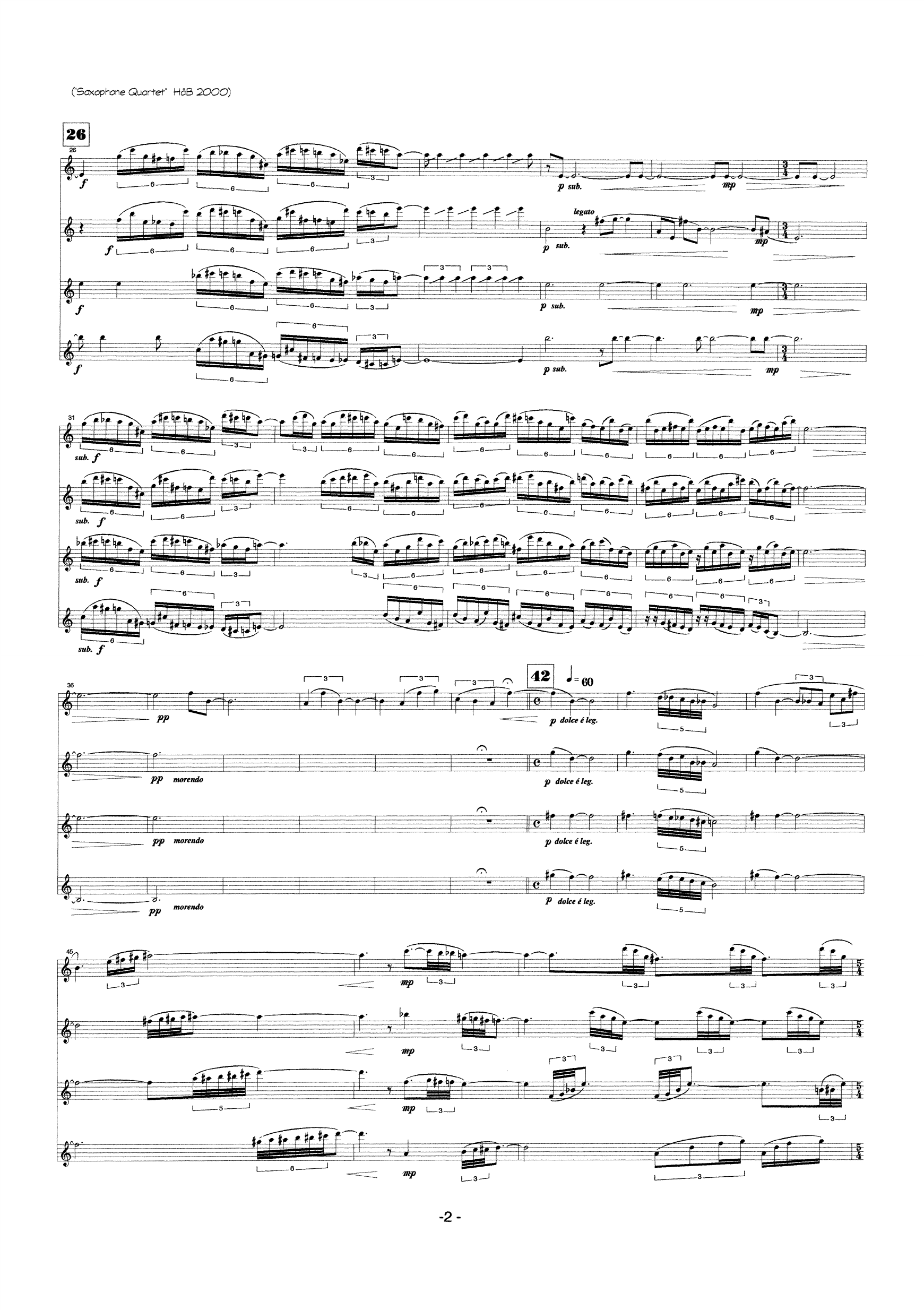 Saxophone Quartet - Bilde 4