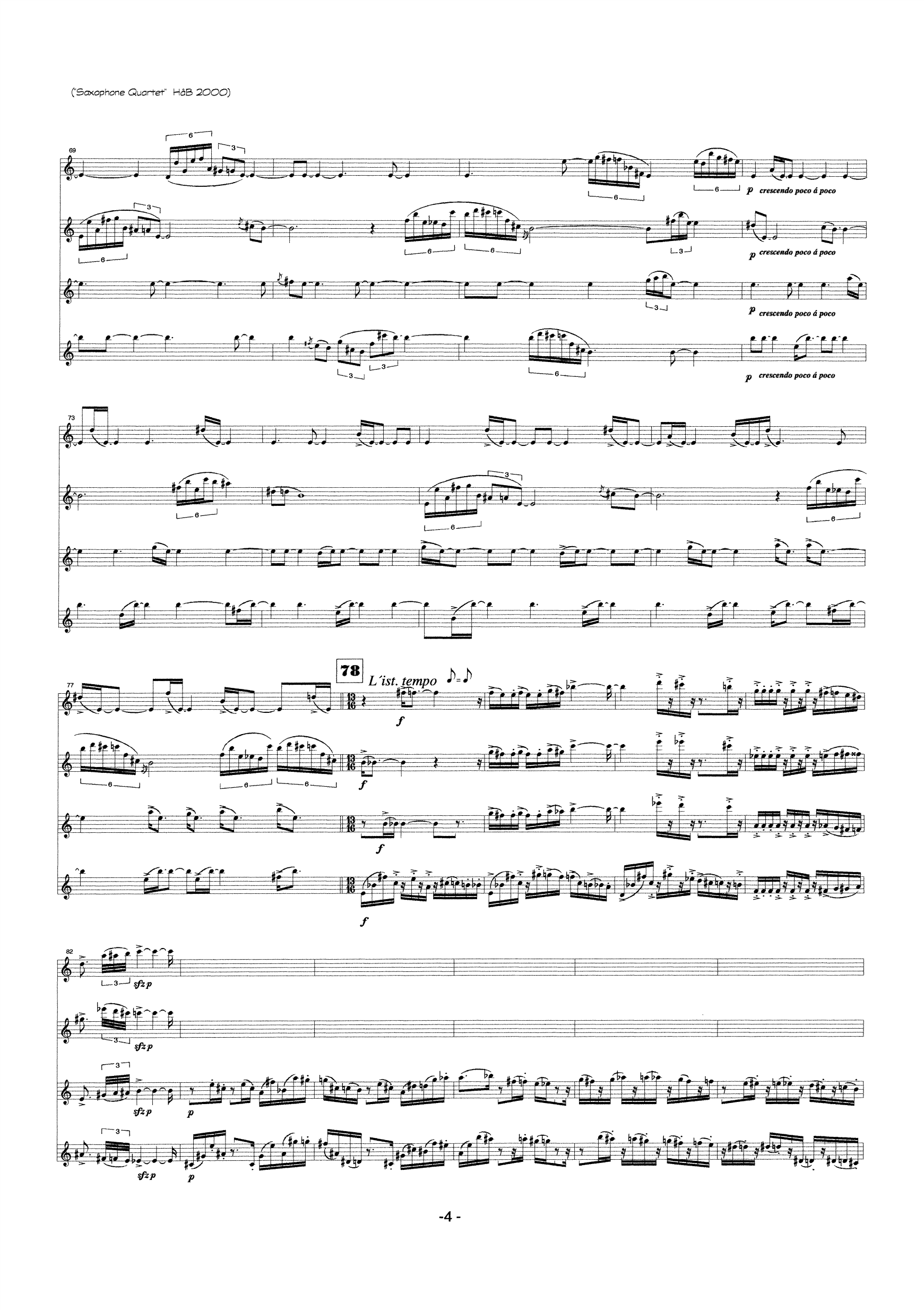 Saxophone Quartet - Bilde 6