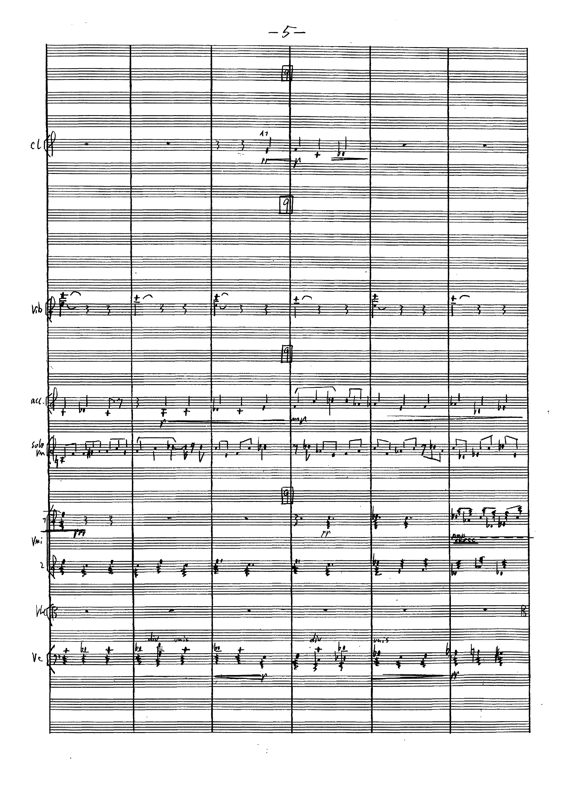 Spill - For Violin Solo, Accordion and Symphony Orchestra - Bilde 7