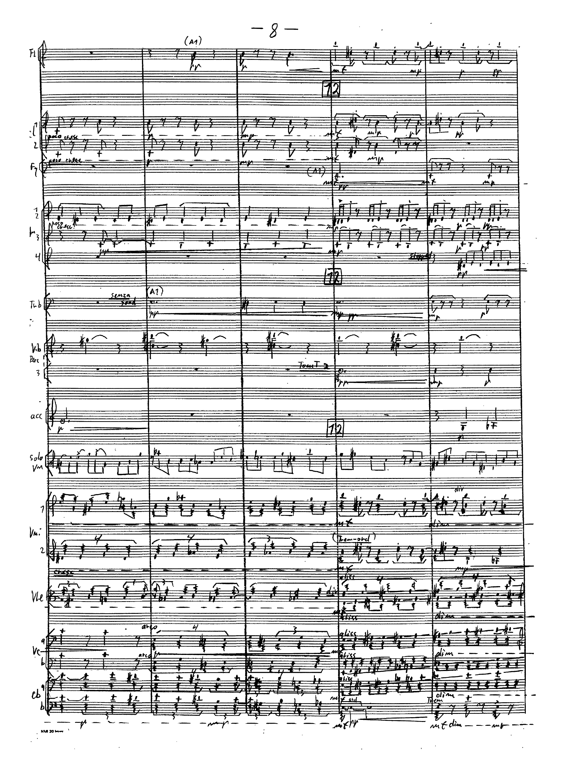 Spill - For Violin Solo, Accordion and Symphony Orchestra - Bilde 10
