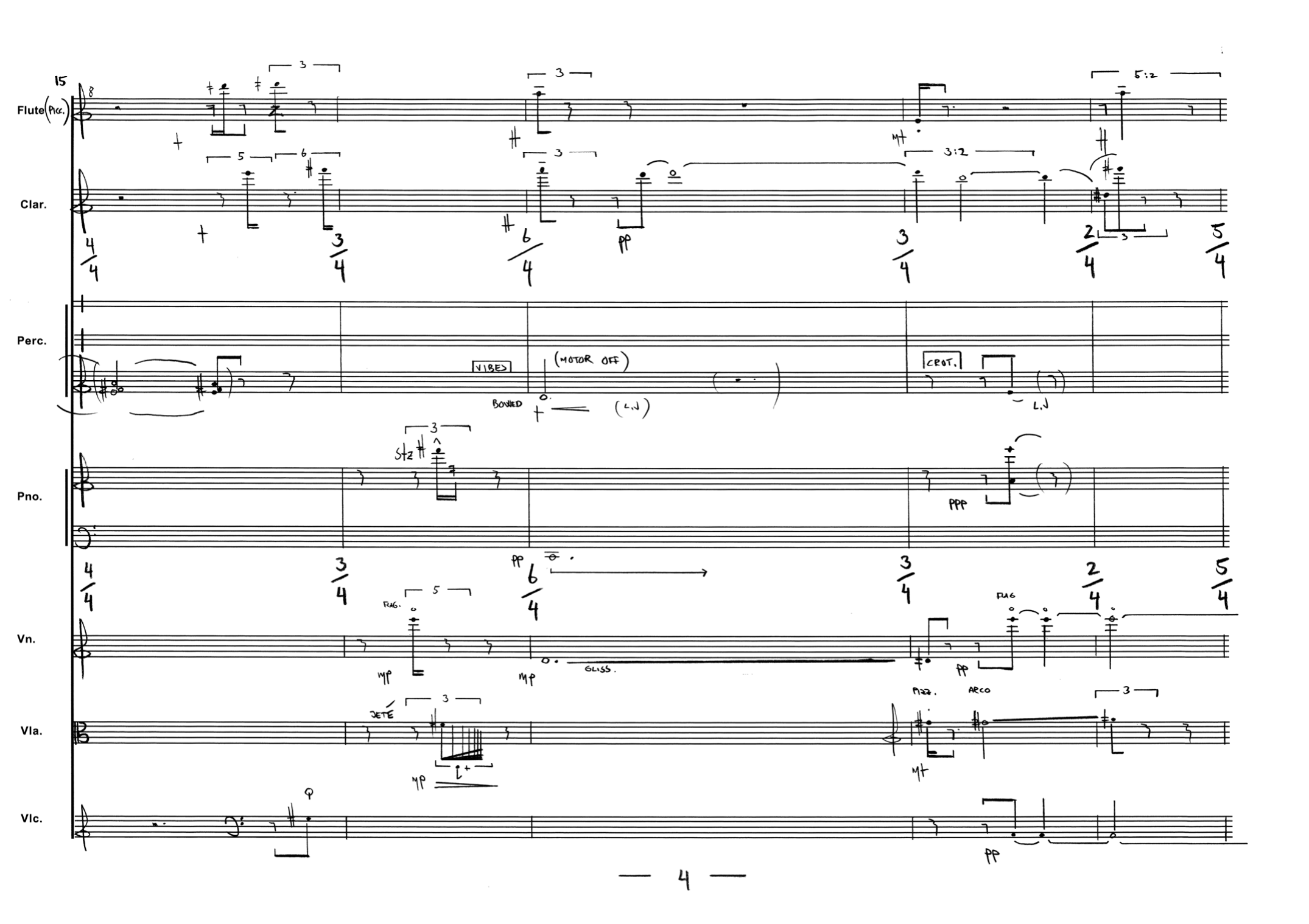 Passage - Silence and Light Triptych - For Small Ensemble - Image 8
