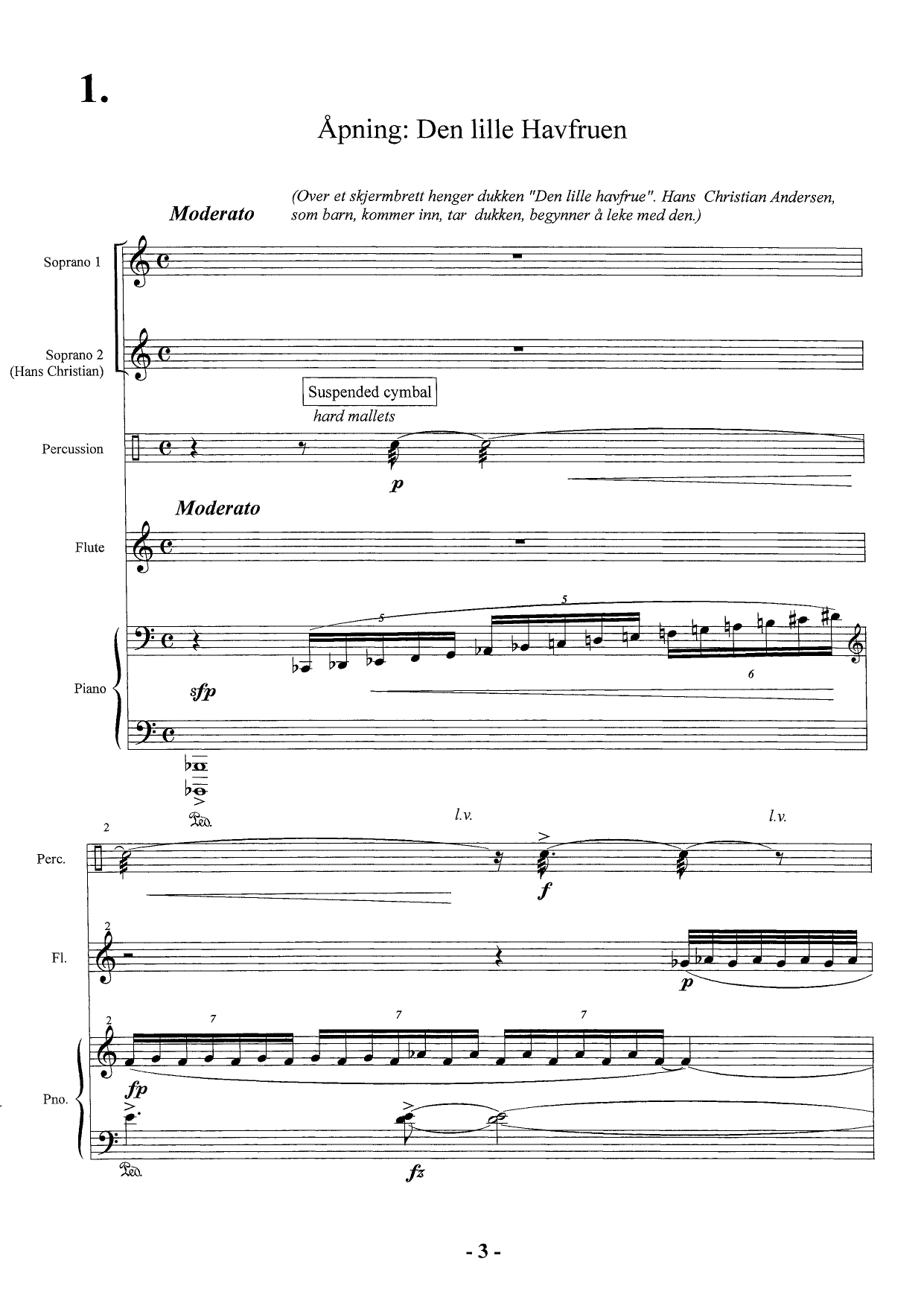 I eventyret - Et mini-musikkspill om H.C. Andersen for to sangere og en musiker - Bilde 3