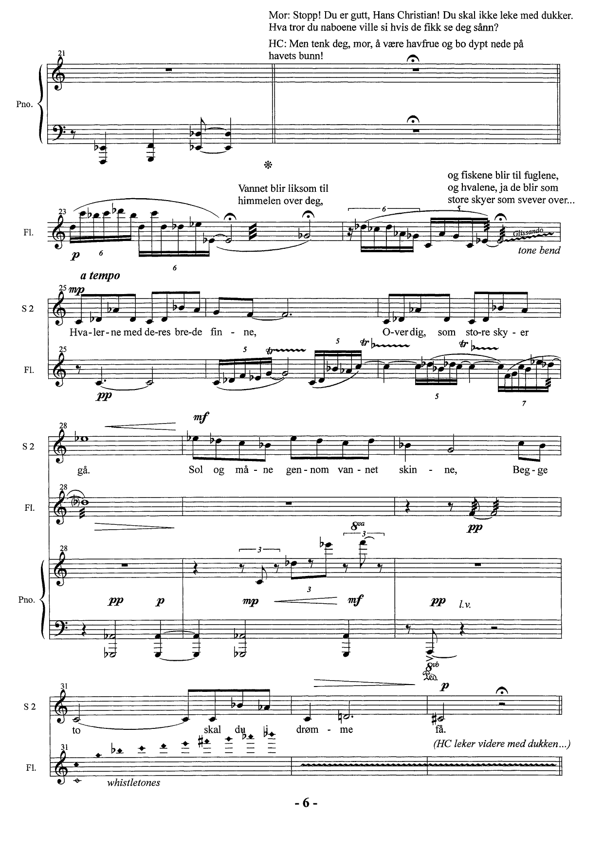 I eventyret - Et mini-musikkspill om H.C. Andersen for to sangere og en musiker - Bilde 6