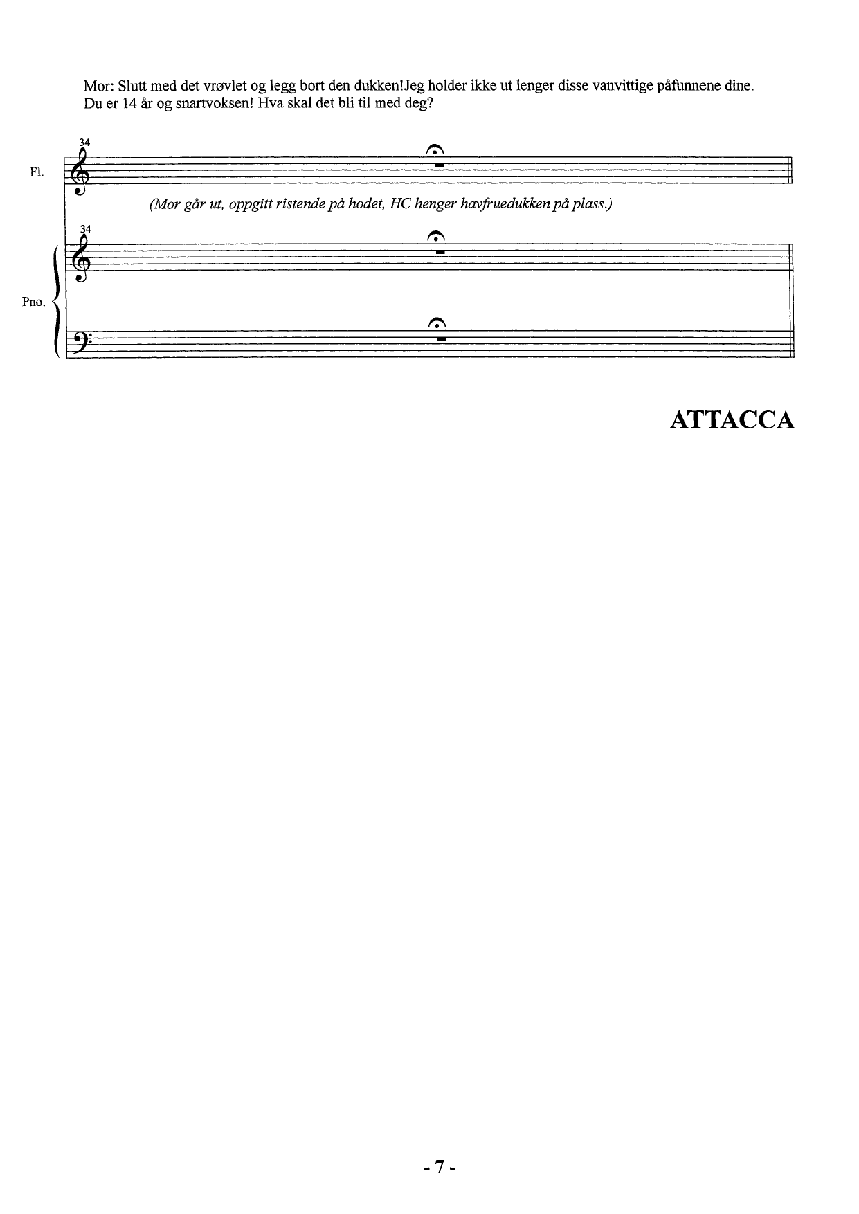 I eventyret - Et mini-musikkspill om H.C. Andersen for to sangere og en musiker - Bilde 7