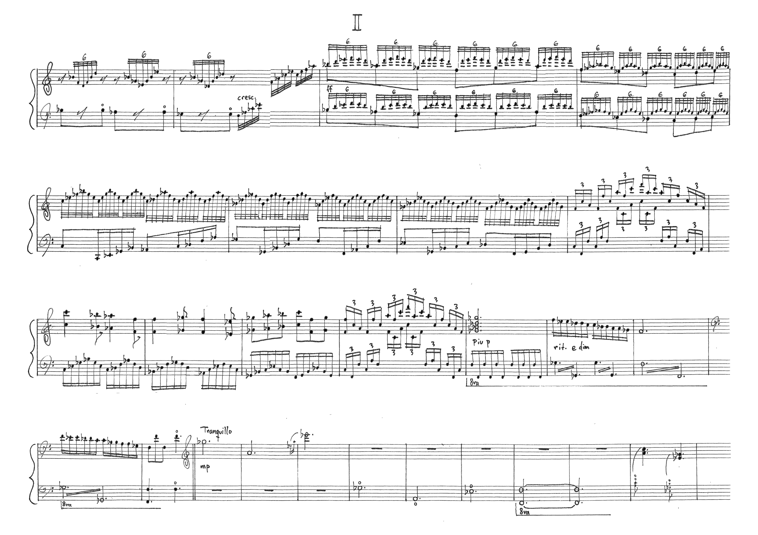 Pezzo per arpa, op. 4 - Bilde 3