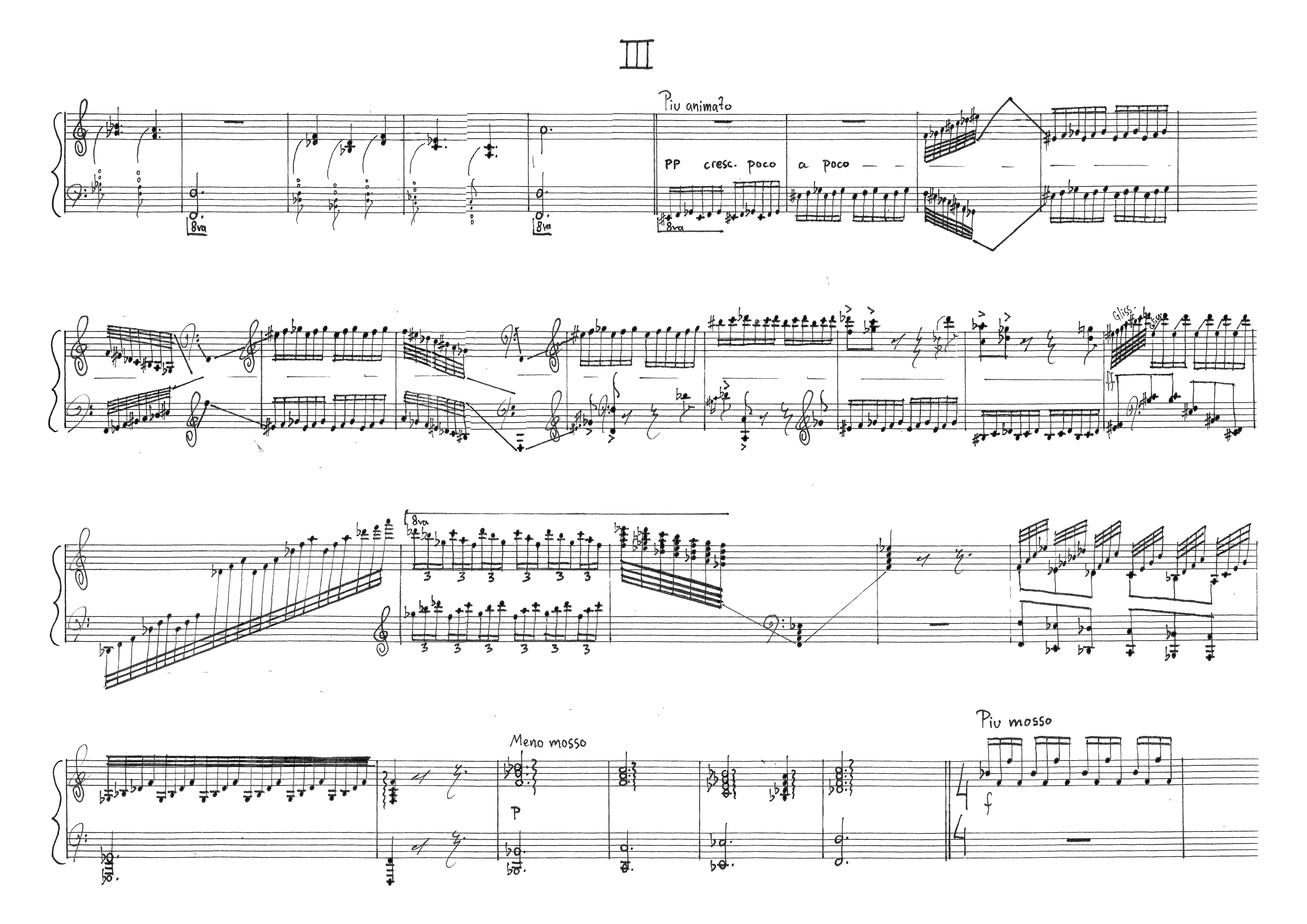 Pezzo per arpa, op. 4 - Bilde 4
