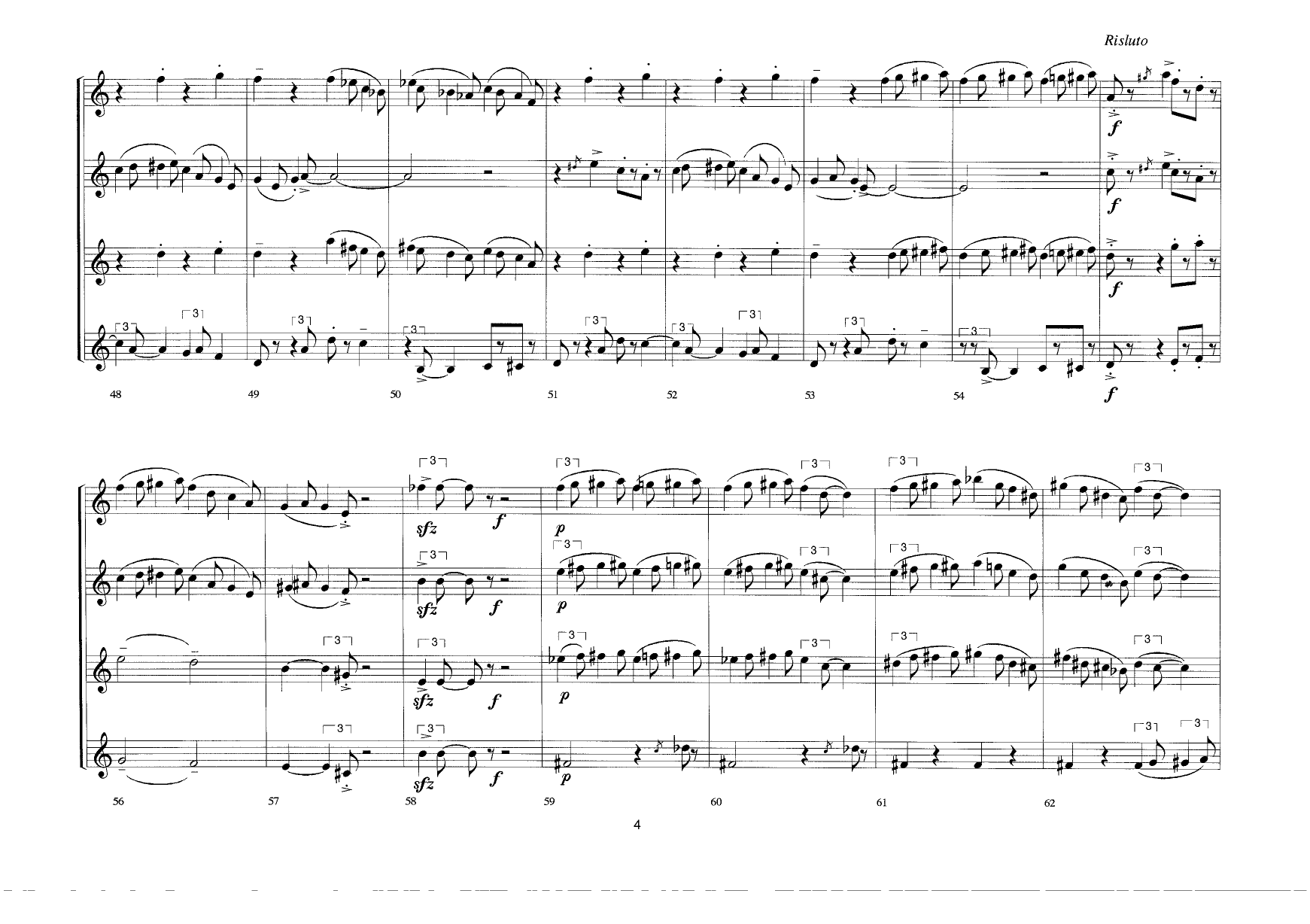 Streetdance - Suite for Saxophone Quartet - Bilde 6