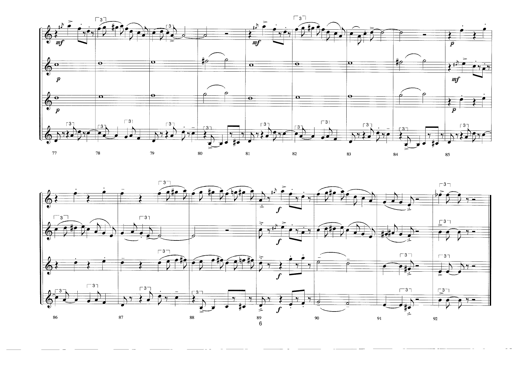 Streetdance - Suite for Saxophone Quartet - Bilde 8