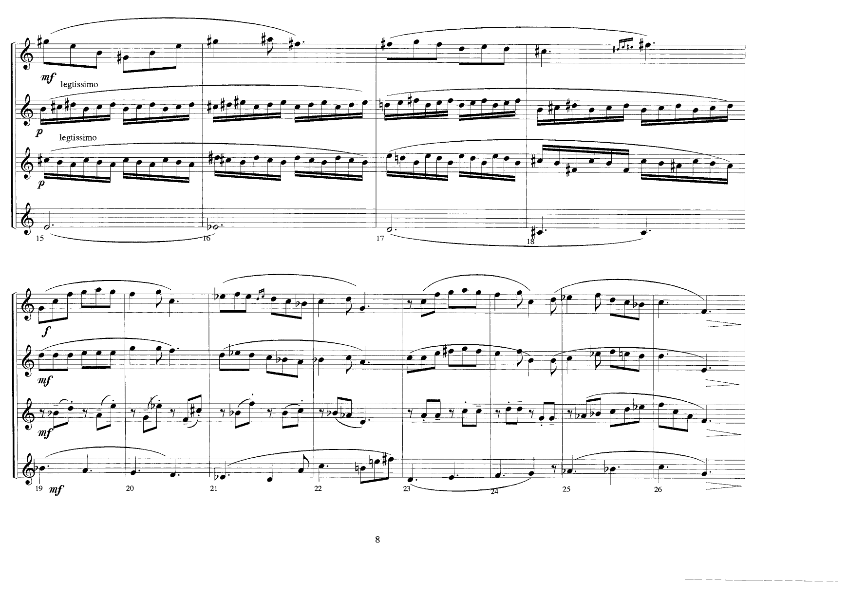 Streetdance - Suite for Saxophone Quartet - Bilde 10