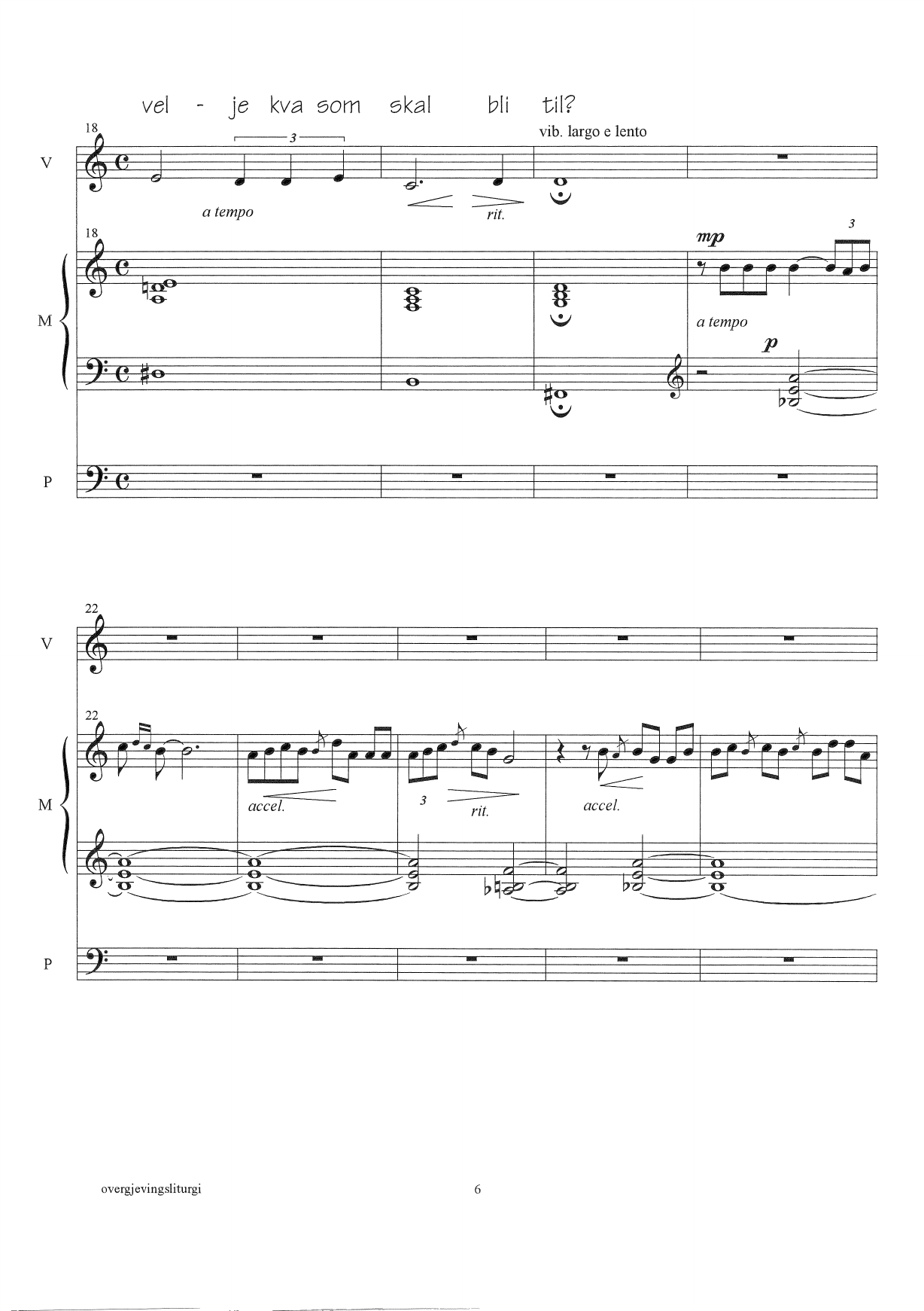 liturgy of surrender : for folk singer (soprano) and organ - Image 6