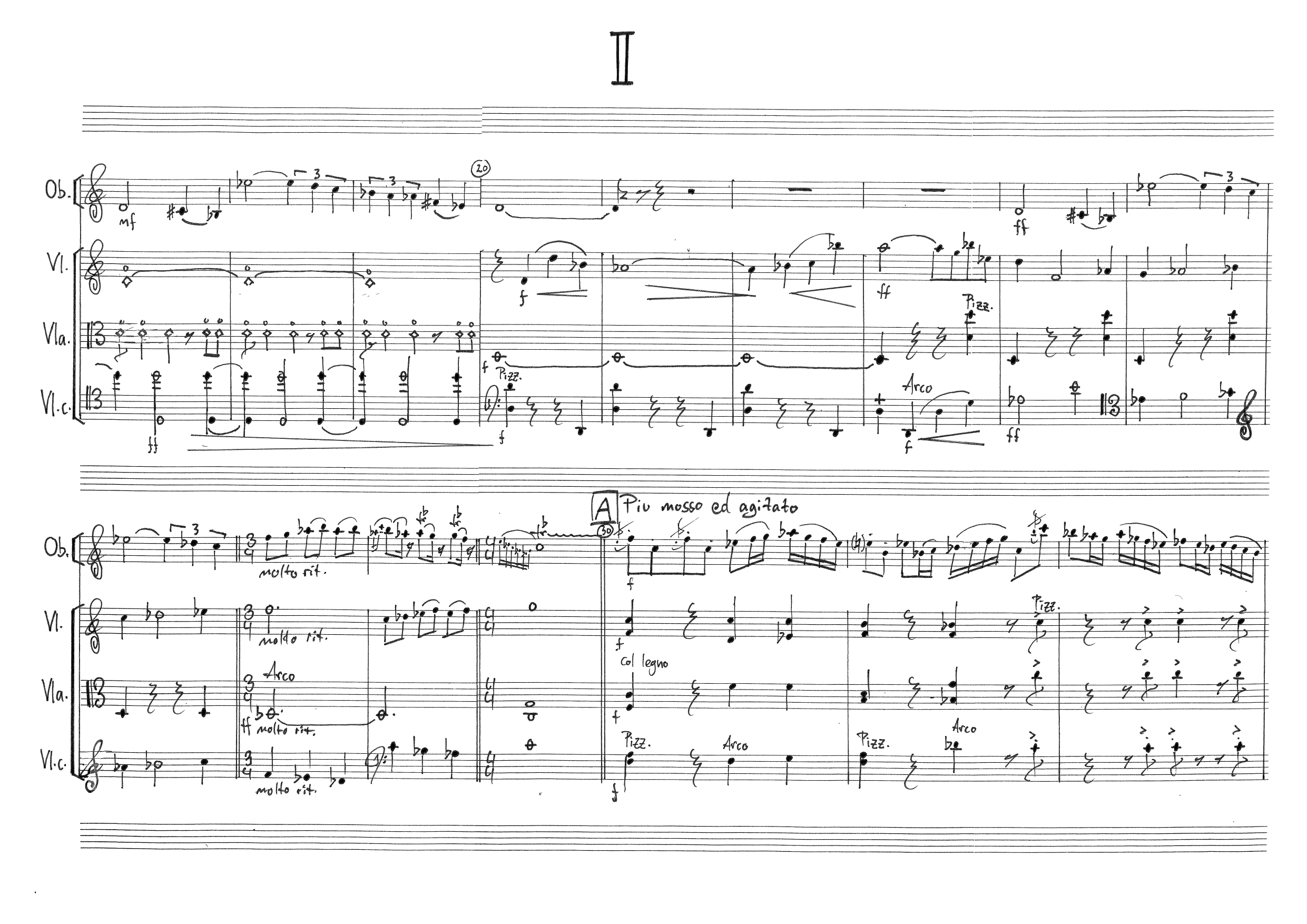 Quartetto per oboe, violino, viola e violoncello, op. 12 - Image 4