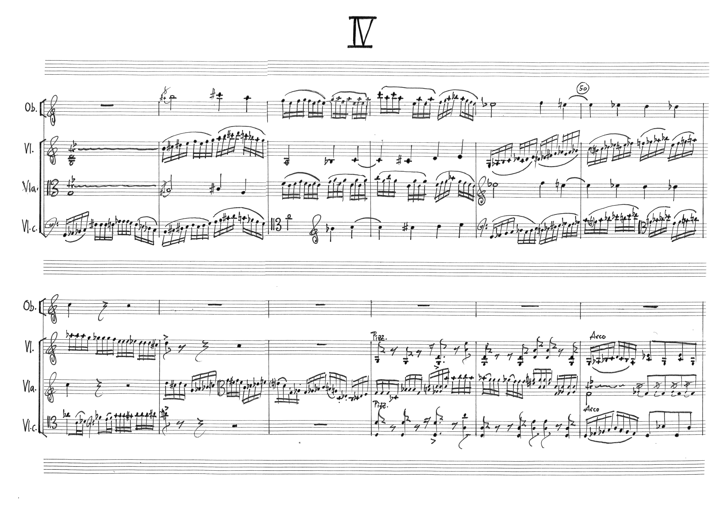 Quartetto per oboe, violino, viola e violoncello, op. 12 - Image 6
