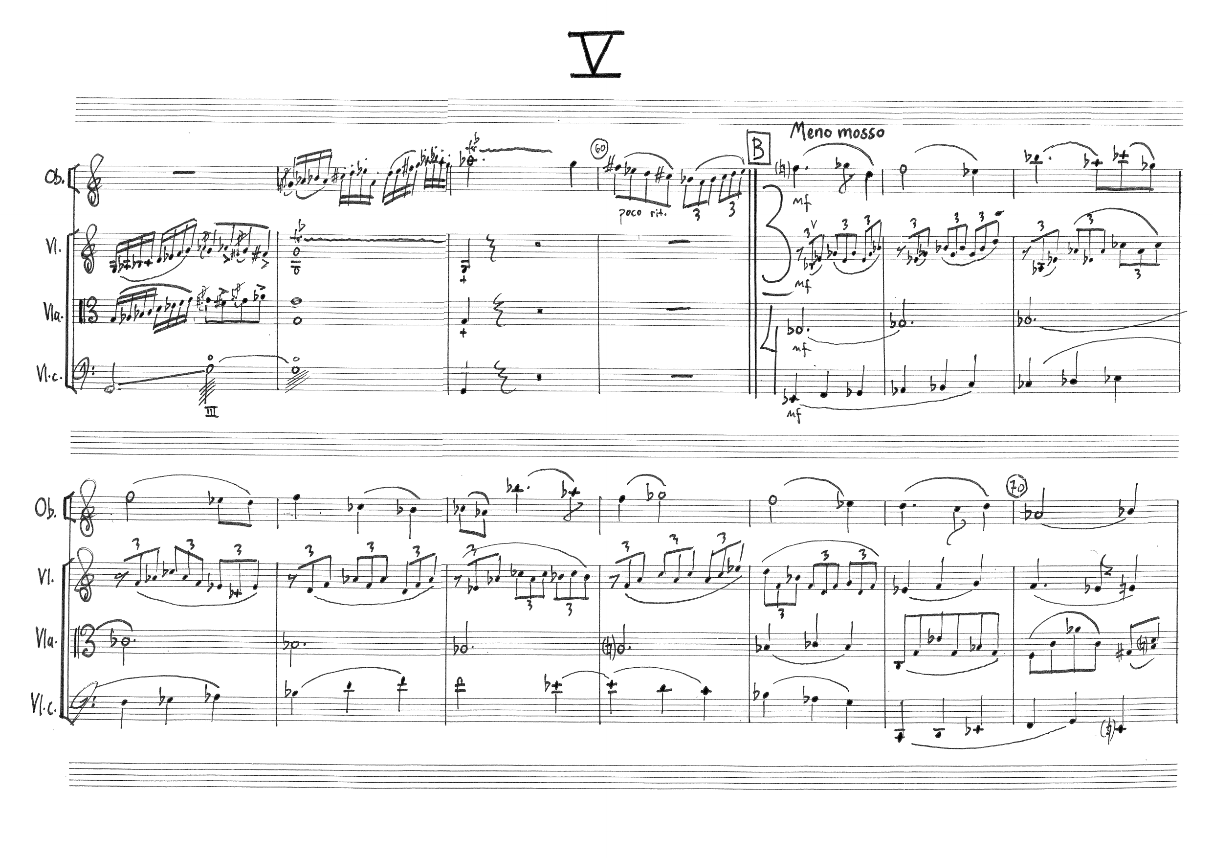 Quartetto per oboe, violino, viola e violoncello, op. 12 - Image 7