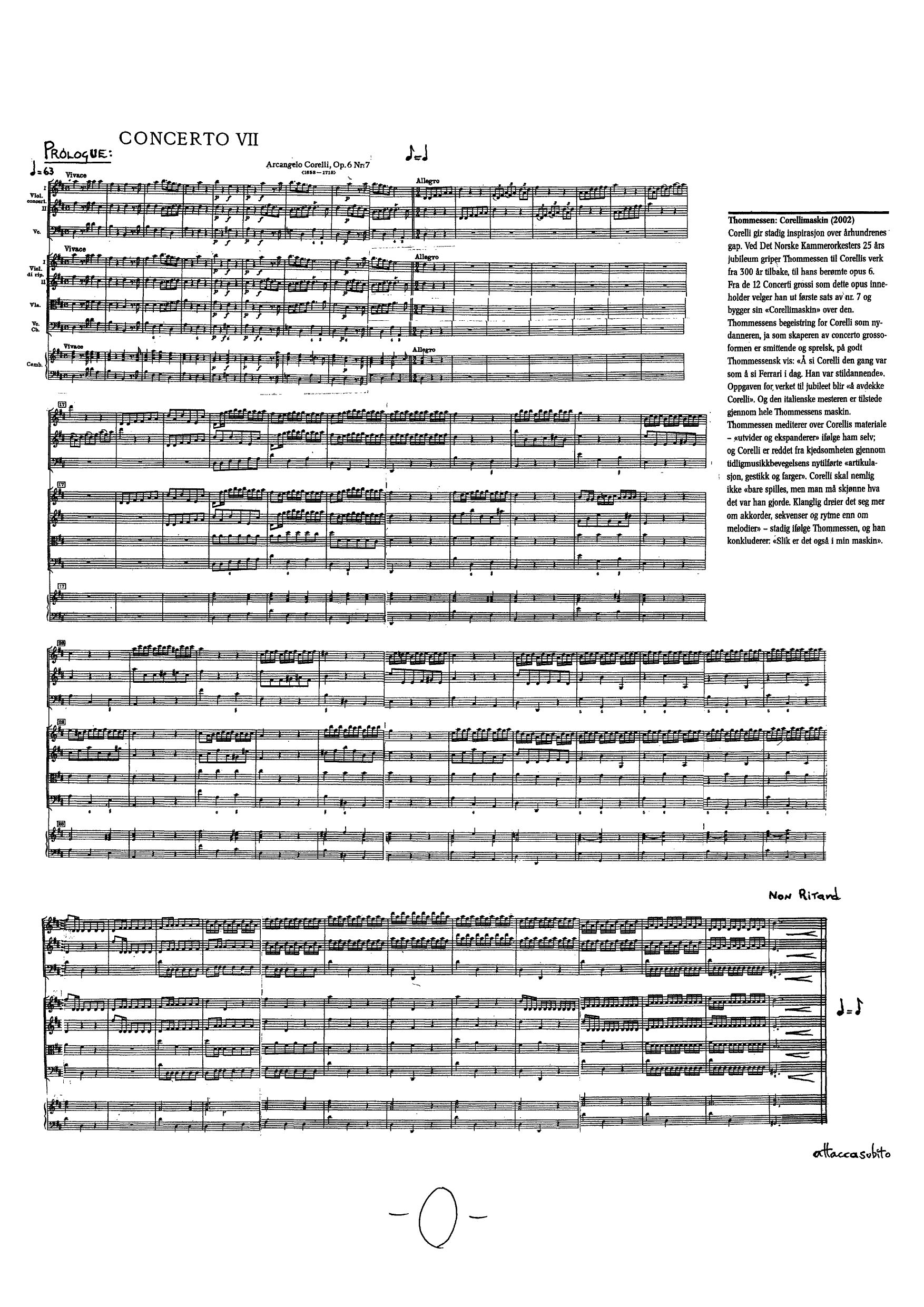 Corelli Machine : For Solo String Quartett and String Ensemble - Image 4