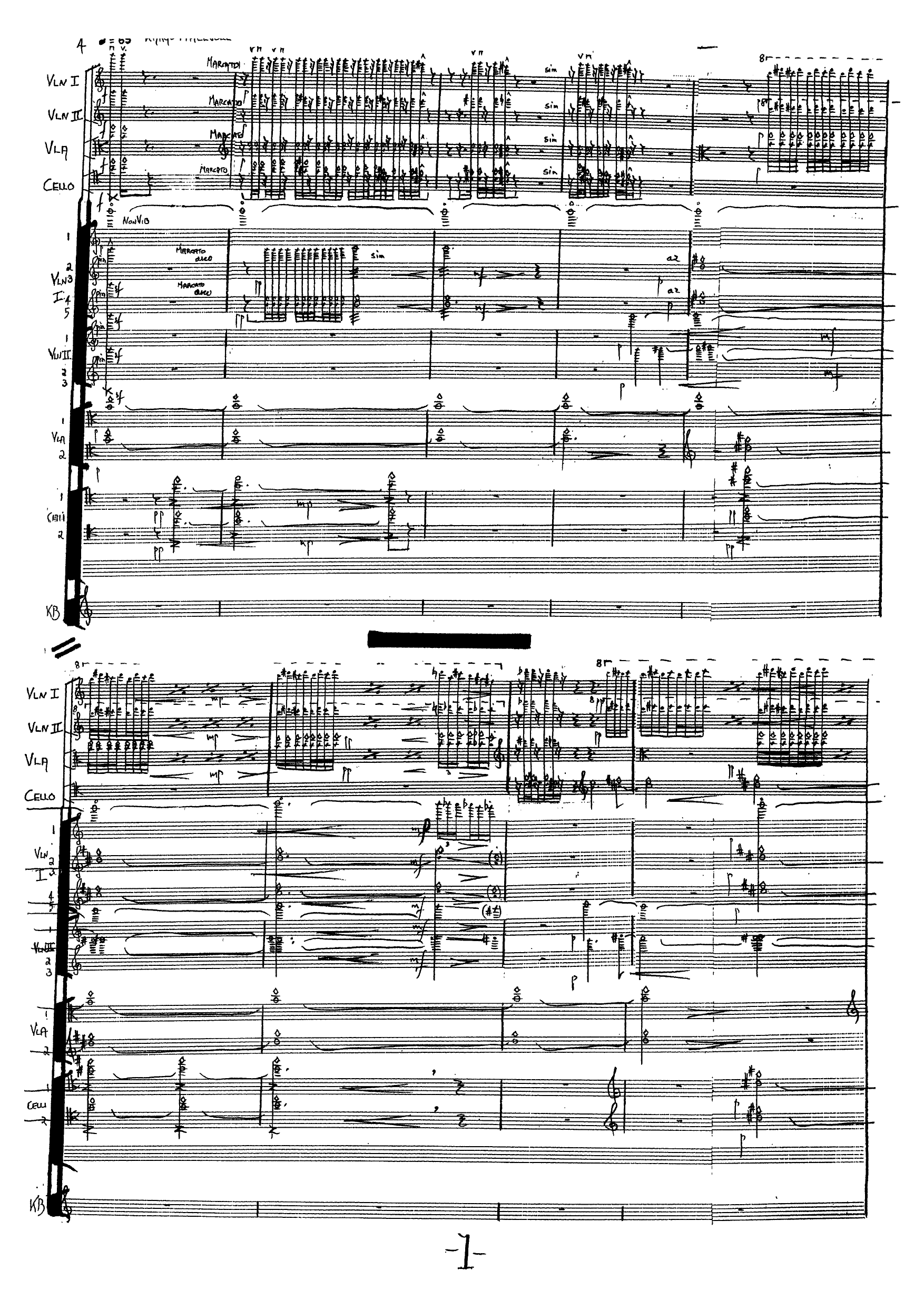Corelli Machine : For Solo String Quartett and String Ensemble - Image 5